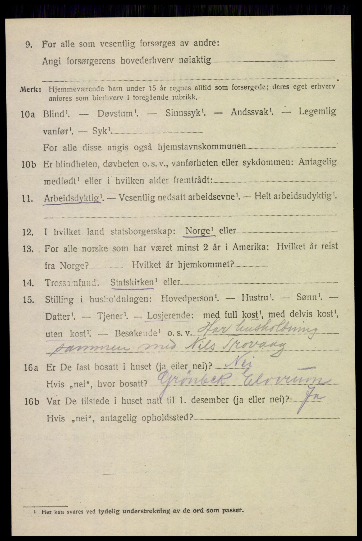 SAH, 1920 census for Ringsaker, 1920, p. 29415