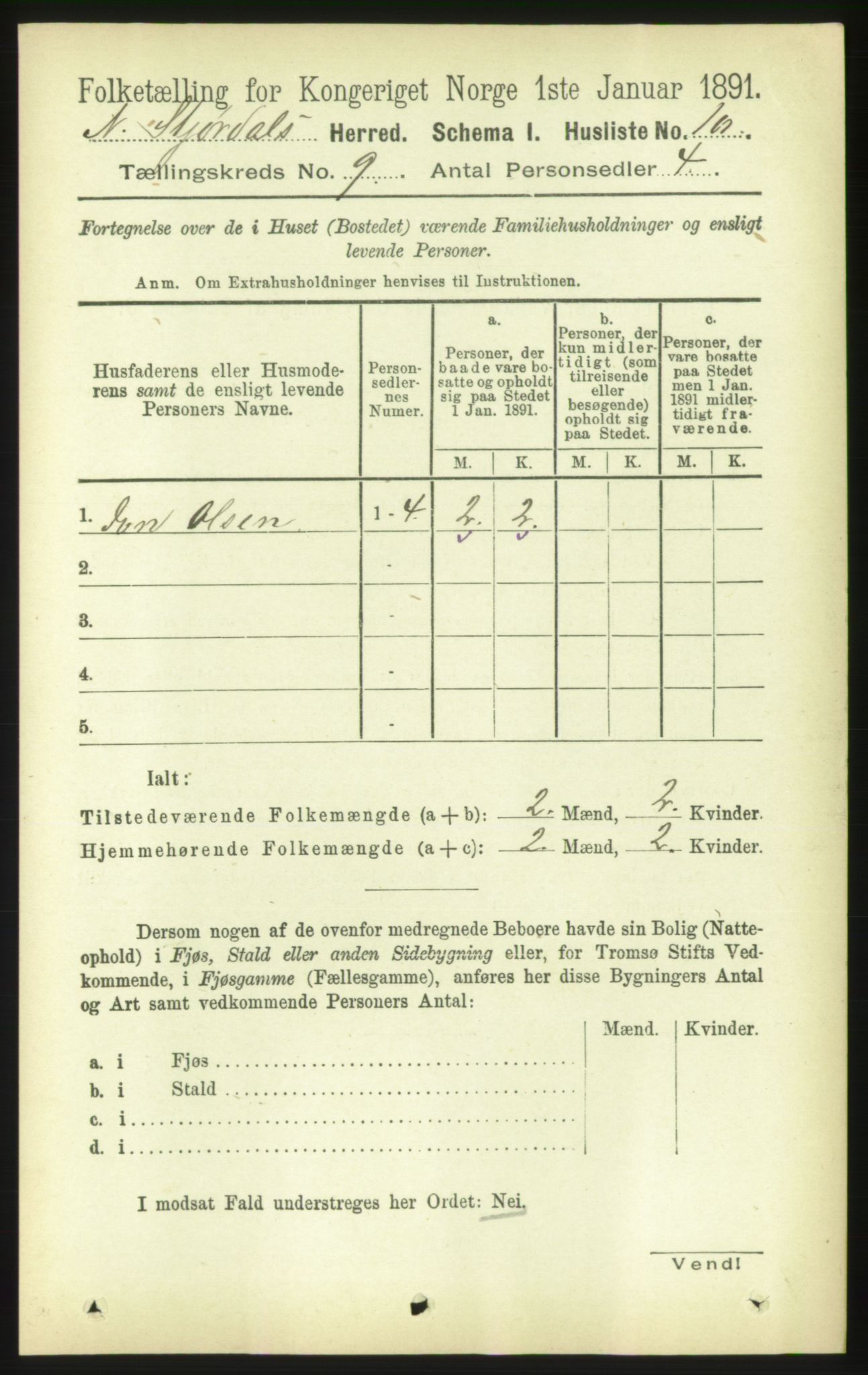 RA, 1891 census for 1714 Nedre Stjørdal, 1891, p. 4741