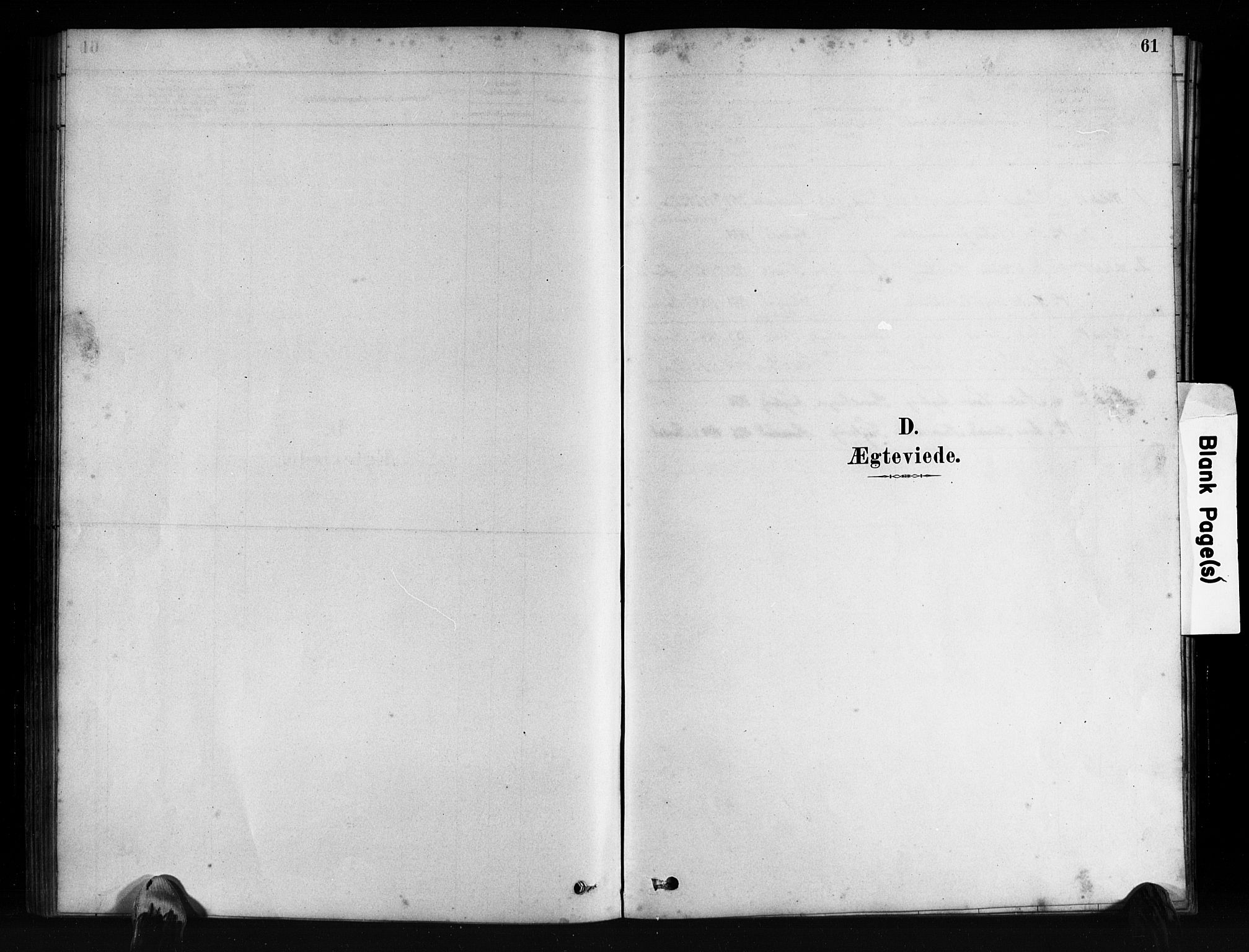 Mandal sokneprestkontor, SAK/1111-0030/F/Fb/Fbb/L0004: Parish register (copy) no. B 4, 1878-1913, p. 61