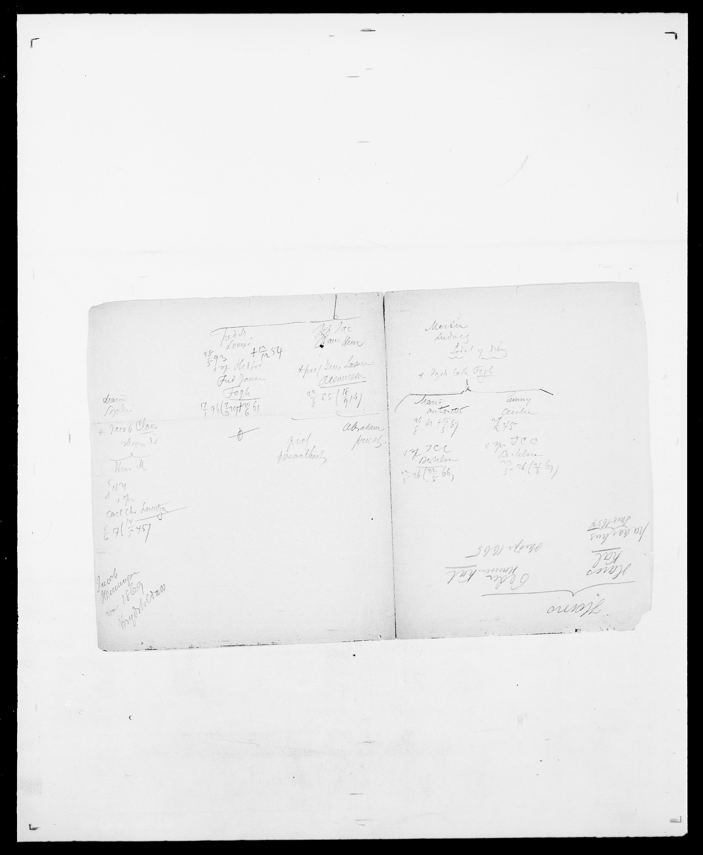 Delgobe, Charles Antoine - samling, SAO/PAO-0038/D/Da/L0020: Irgens - Kjøsterud, p. 438