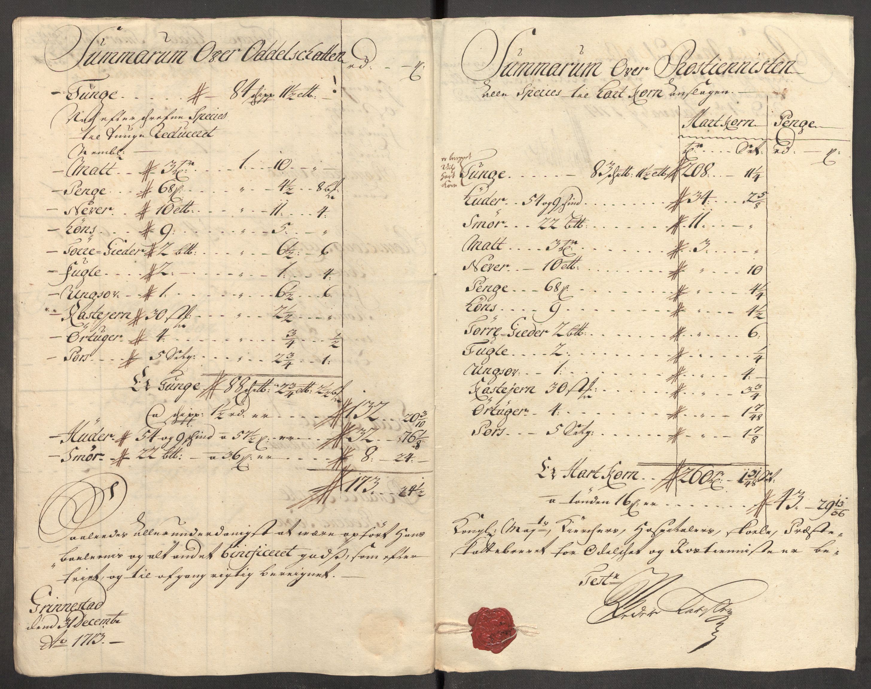 Rentekammeret inntil 1814, Reviderte regnskaper, Fogderegnskap, AV/RA-EA-4092/R07/L0306: Fogderegnskap Rakkestad, Heggen og Frøland, 1713, p. 191