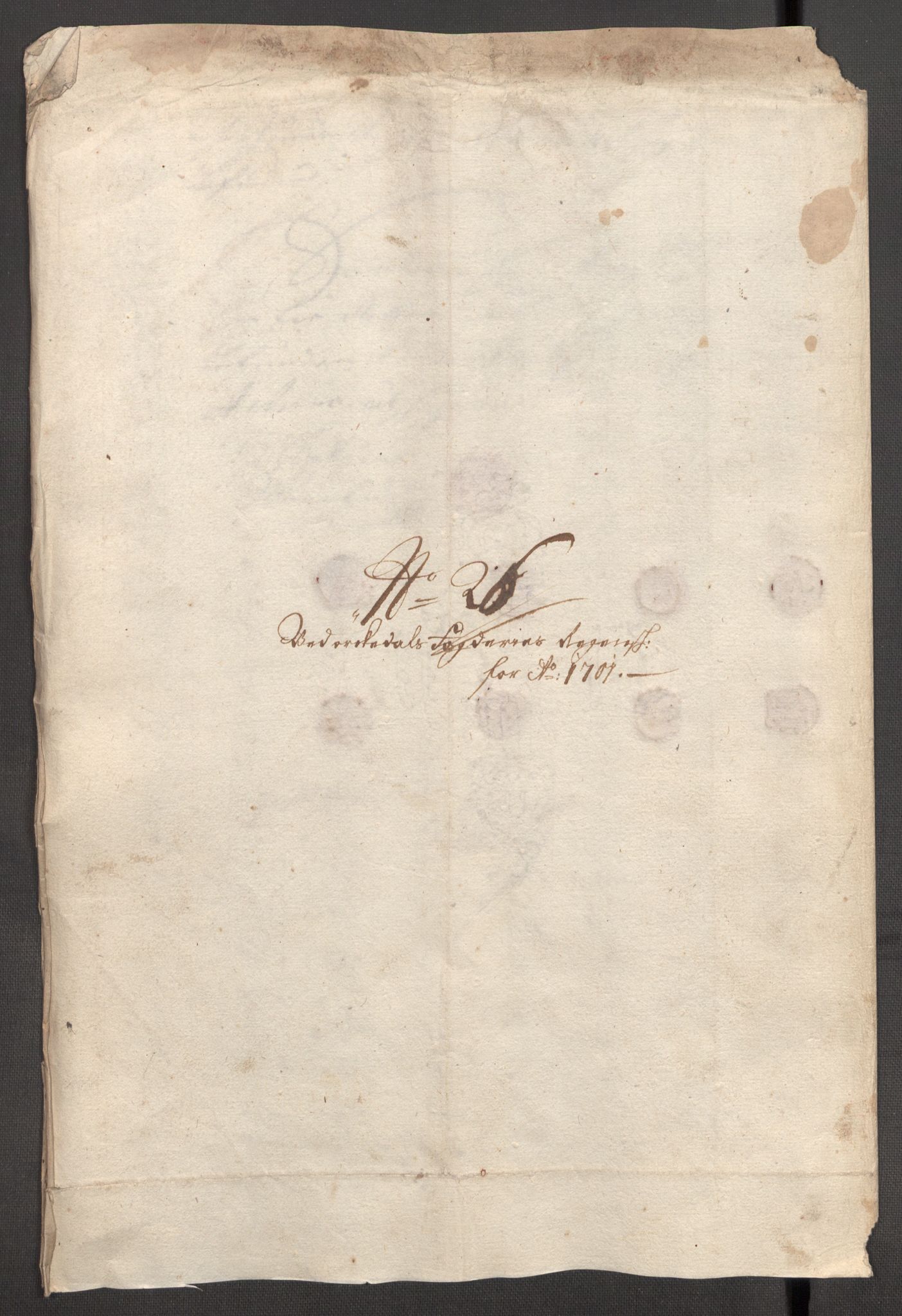 Rentekammeret inntil 1814, Reviderte regnskaper, Fogderegnskap, AV/RA-EA-4092/R60/L3951: Fogderegnskap Orkdal og Gauldal, 1701, p. 200