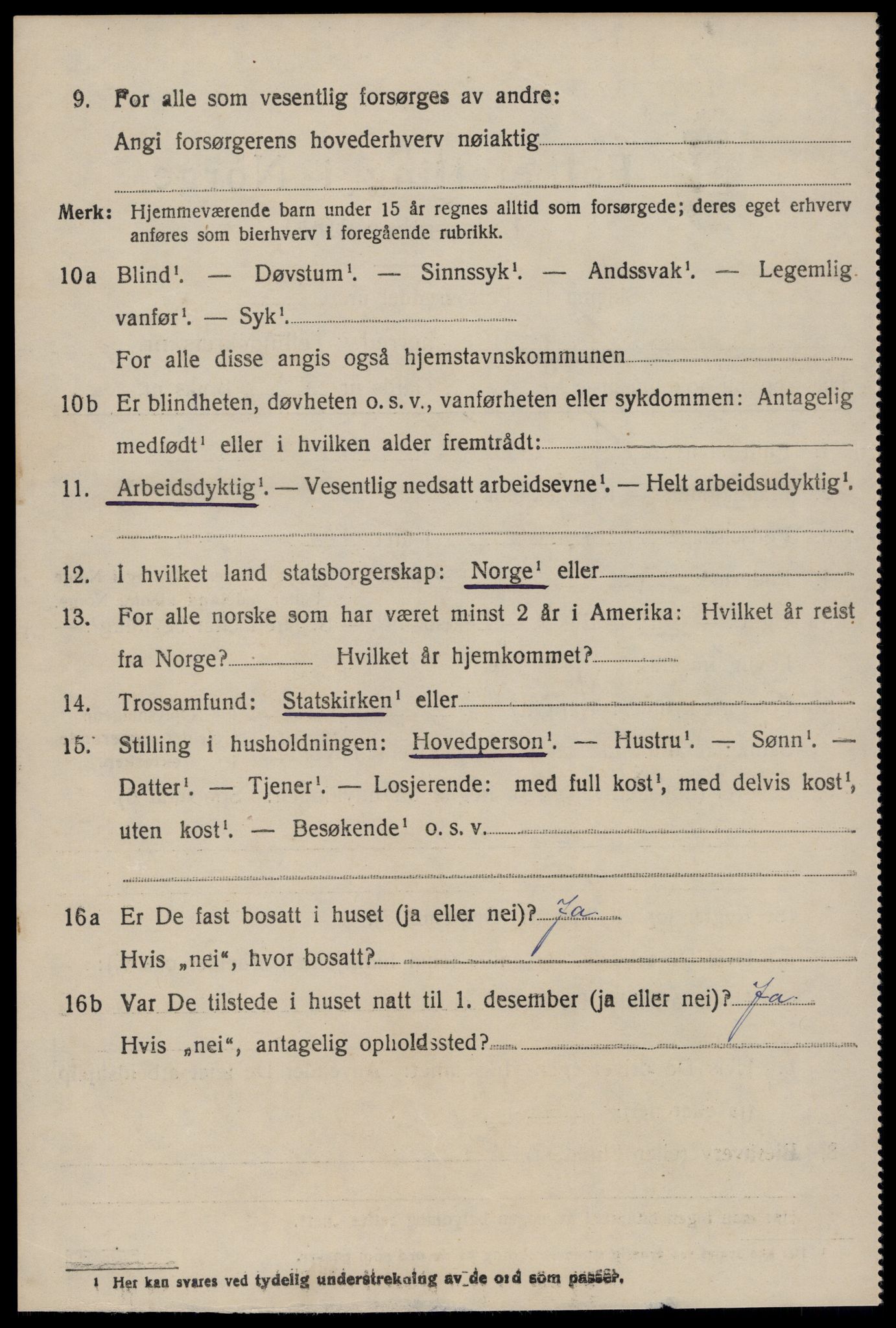 SAT, 1920 census for Haram, 1920, p. 974