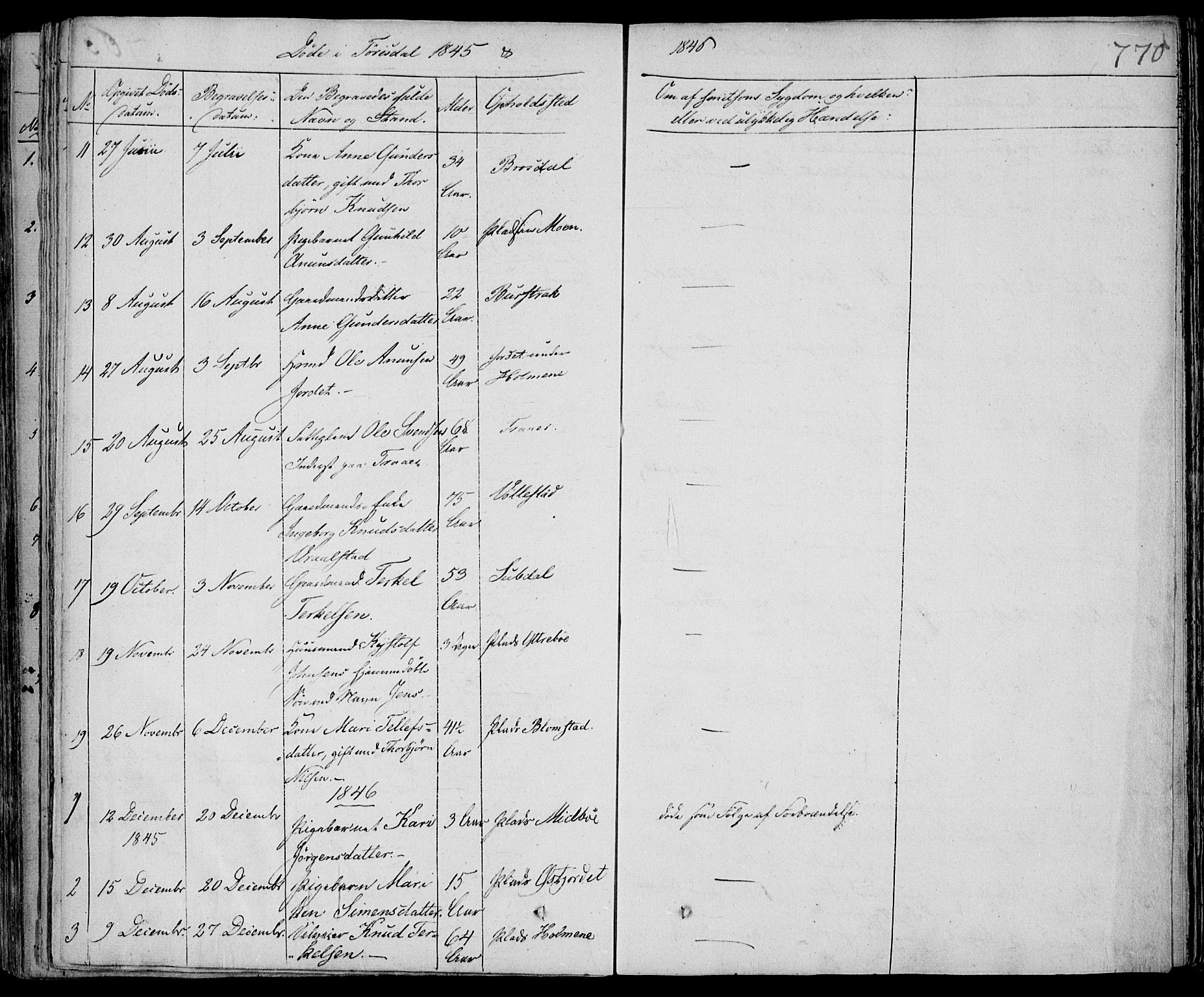 Drangedal kirkebøker, AV/SAKO-A-258/F/Fa/L0007b: Parish register (official) no. 7b, 1837-1856, p. 770