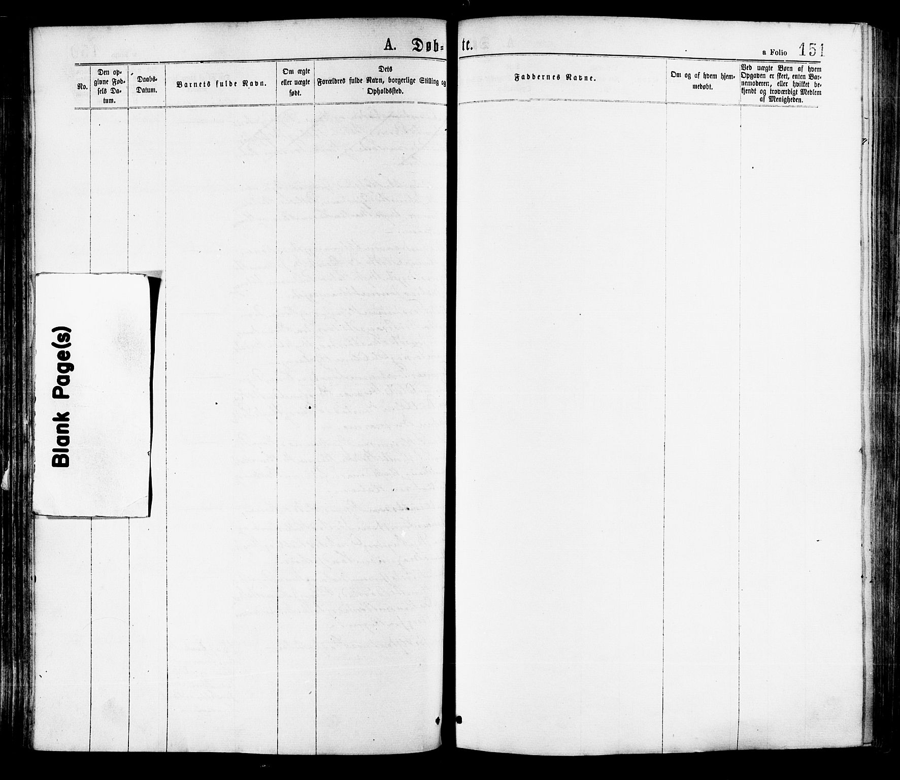 Ministerialprotokoller, klokkerbøker og fødselsregistre - Nord-Trøndelag, SAT/A-1458/709/L0076: Parish register (official) no. 709A16, 1871-1879, p. 151