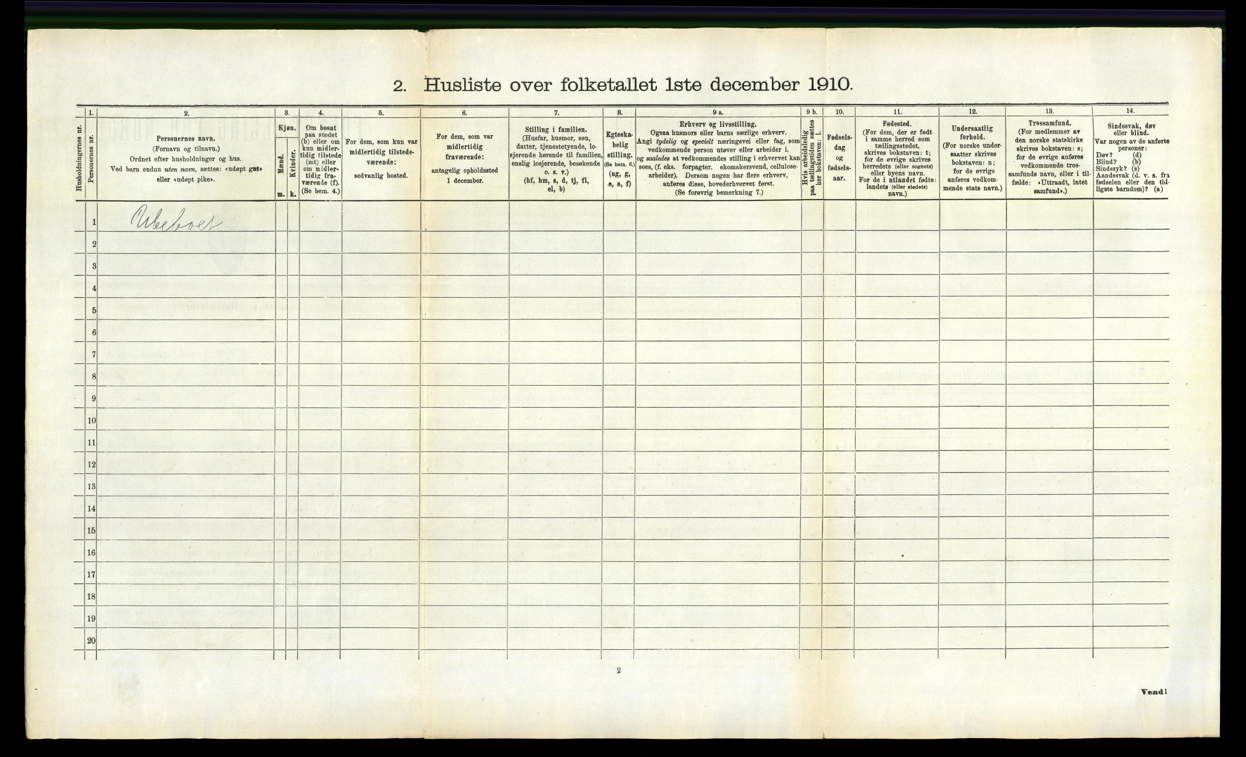 RA, 1910 census for Skåtøy, 1910, p. 854