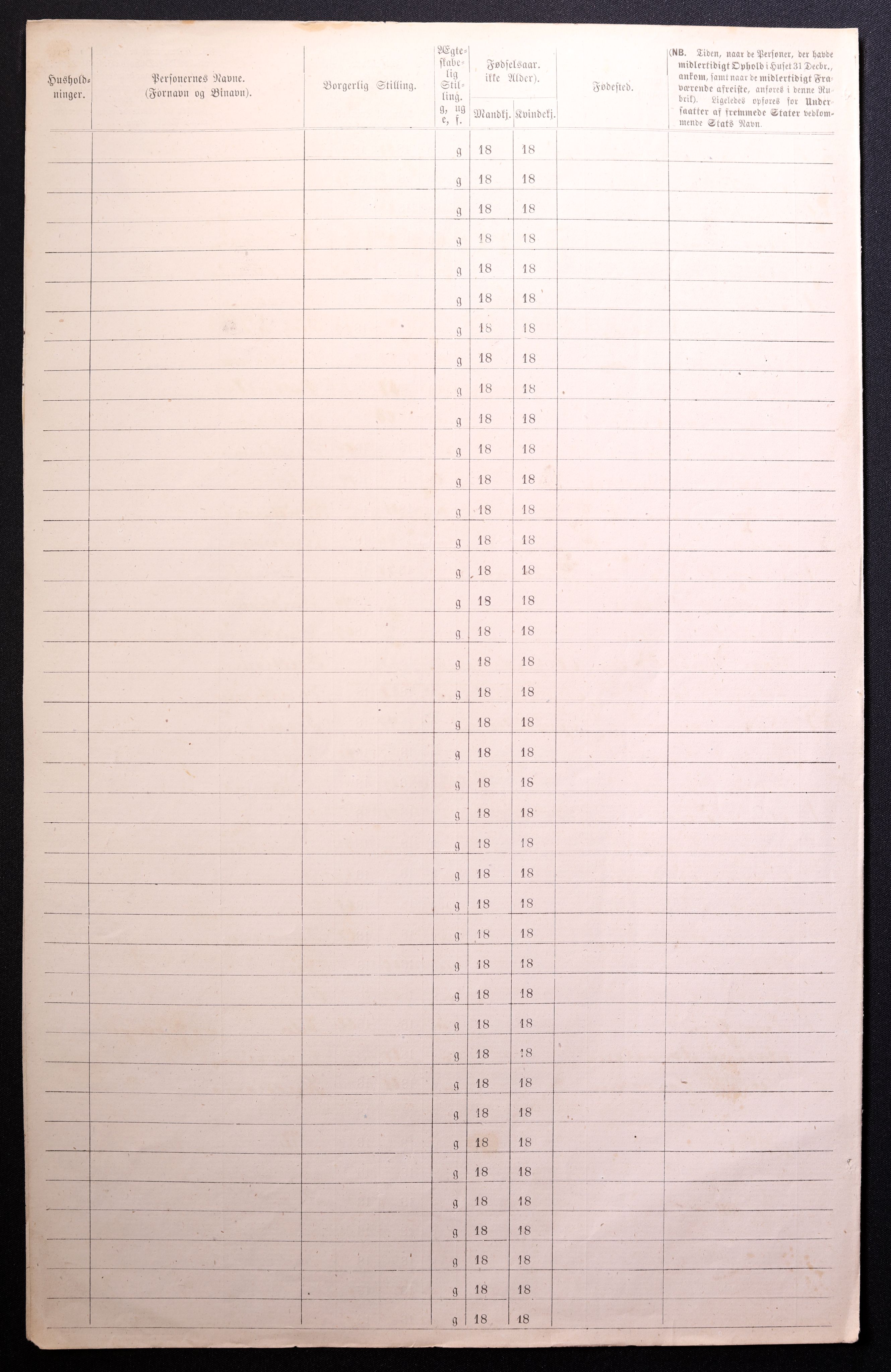 RA, 1870 census for 0301 Kristiania, 1870, p. 2047