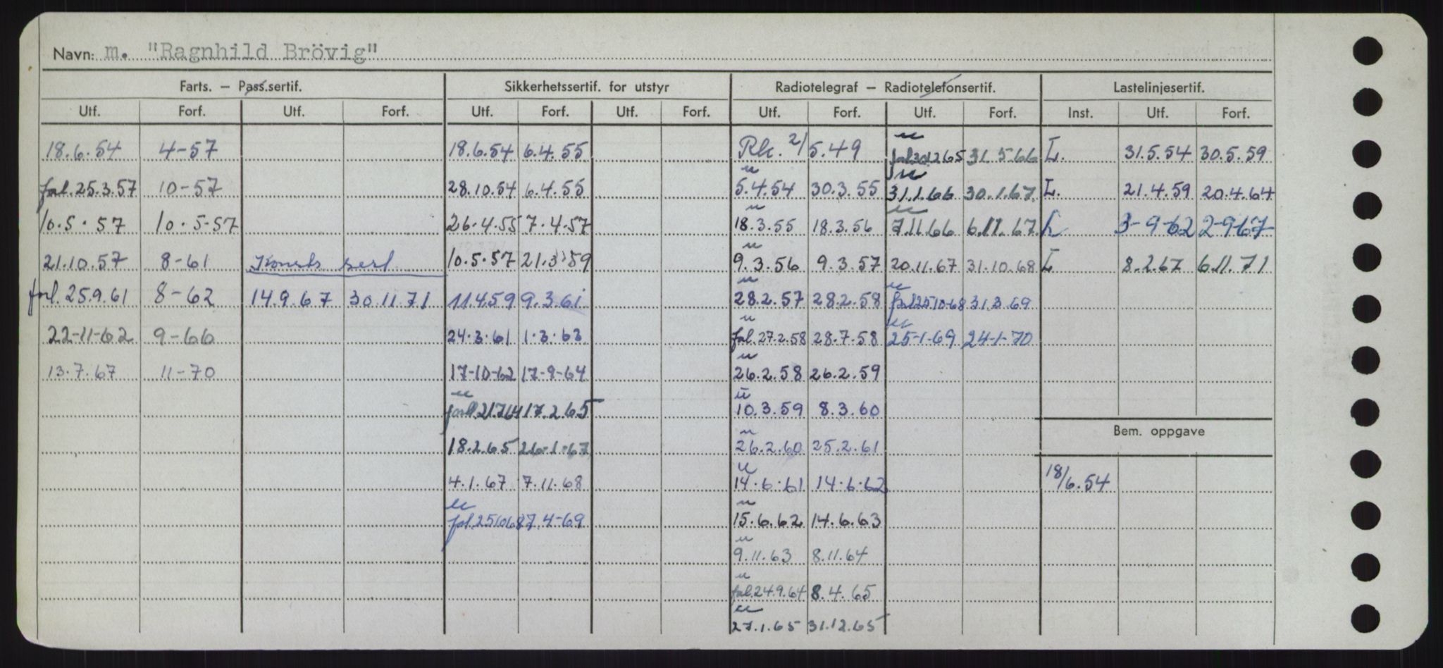 Sjøfartsdirektoratet med forløpere, Skipsmålingen, RA/S-1627/H/Hd/L0030: Fartøy, Q-Riv, p. 84