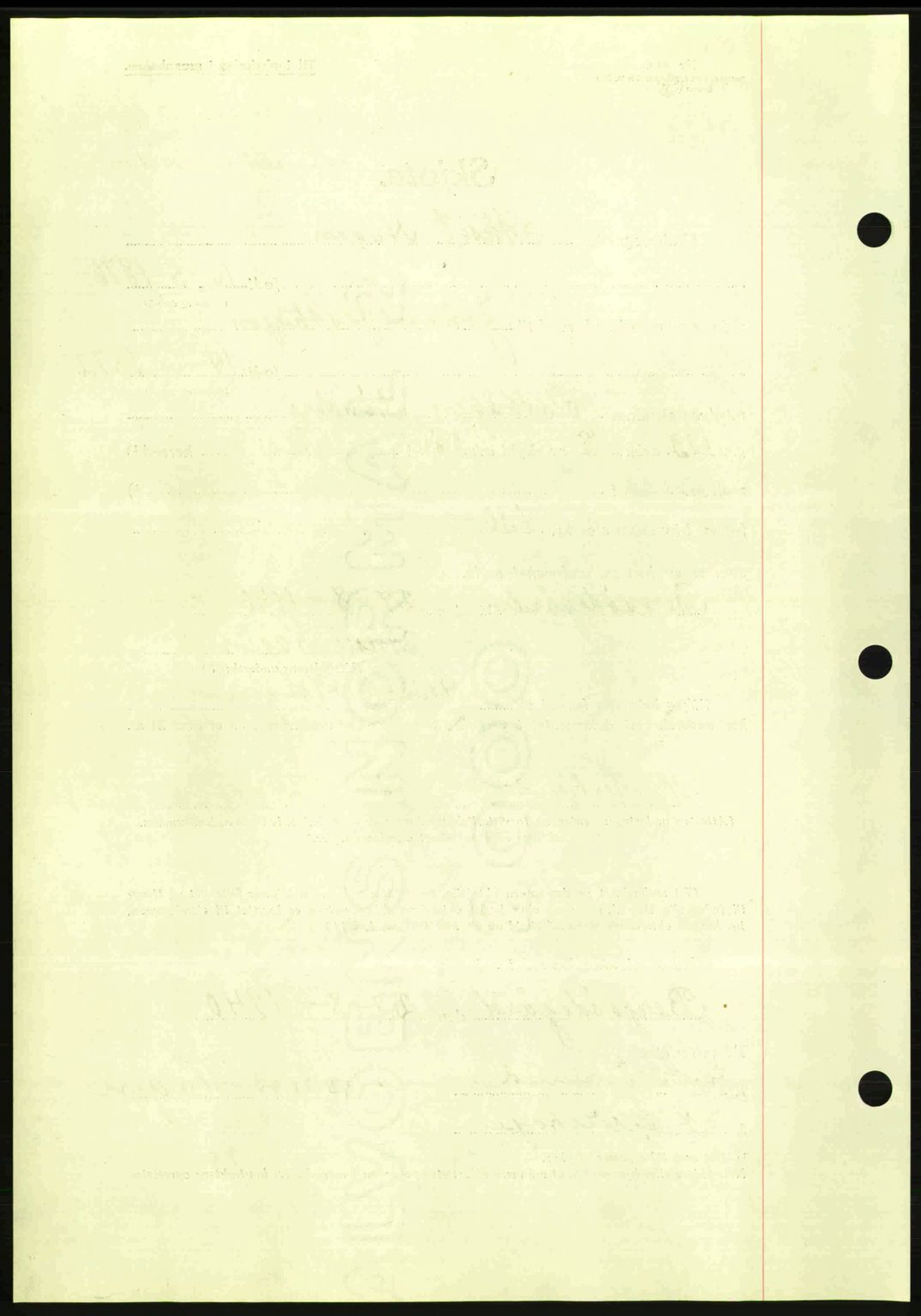 Nes tingrett, SAO/A-10548/G/Gb/Gbb/L0010: Mortgage book no. 54, 1939-1940, Diary no: : 1196/1940