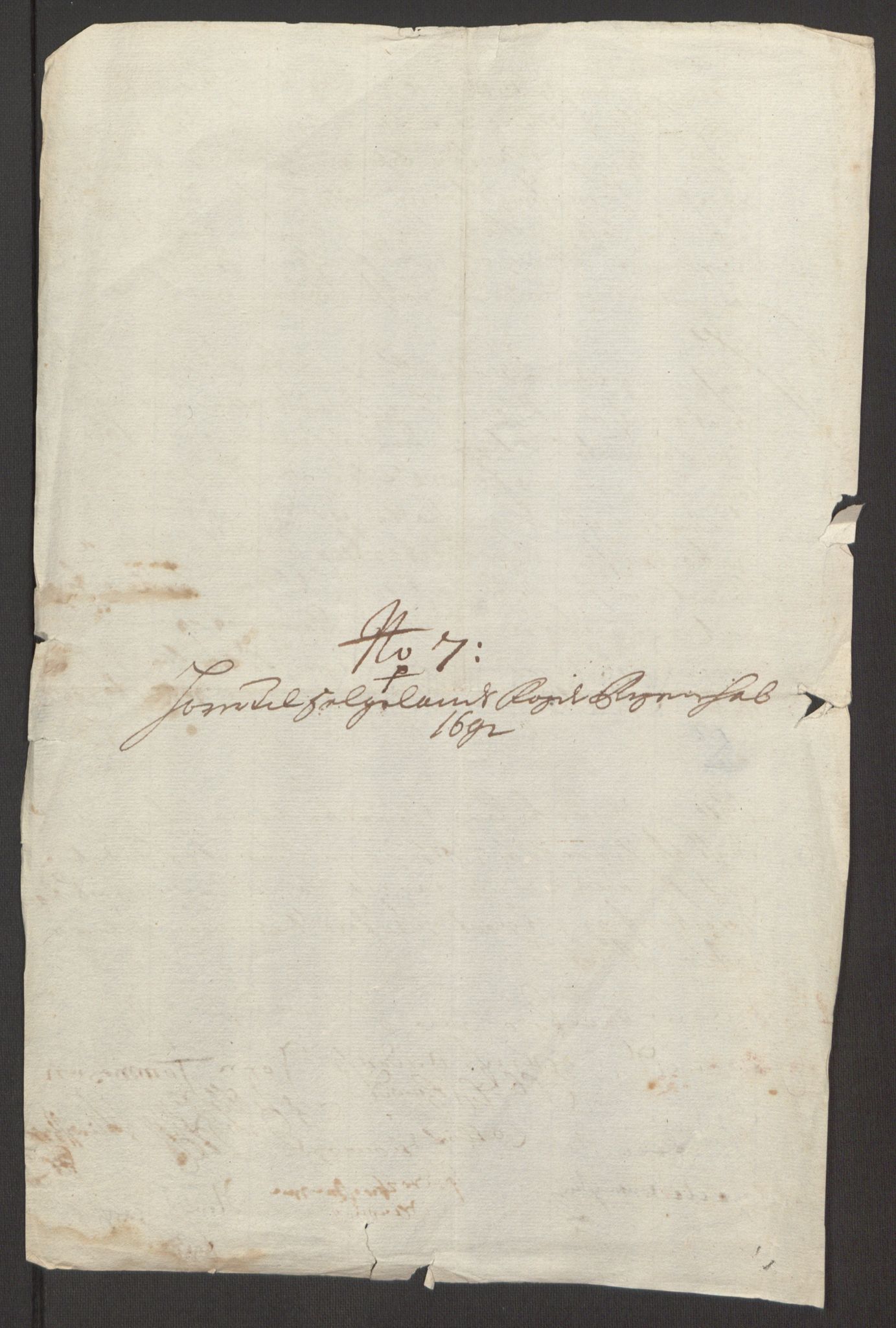 Rentekammeret inntil 1814, Reviderte regnskaper, Fogderegnskap, AV/RA-EA-4092/R65/L4504: Fogderegnskap Helgeland, 1691-1692, p. 326