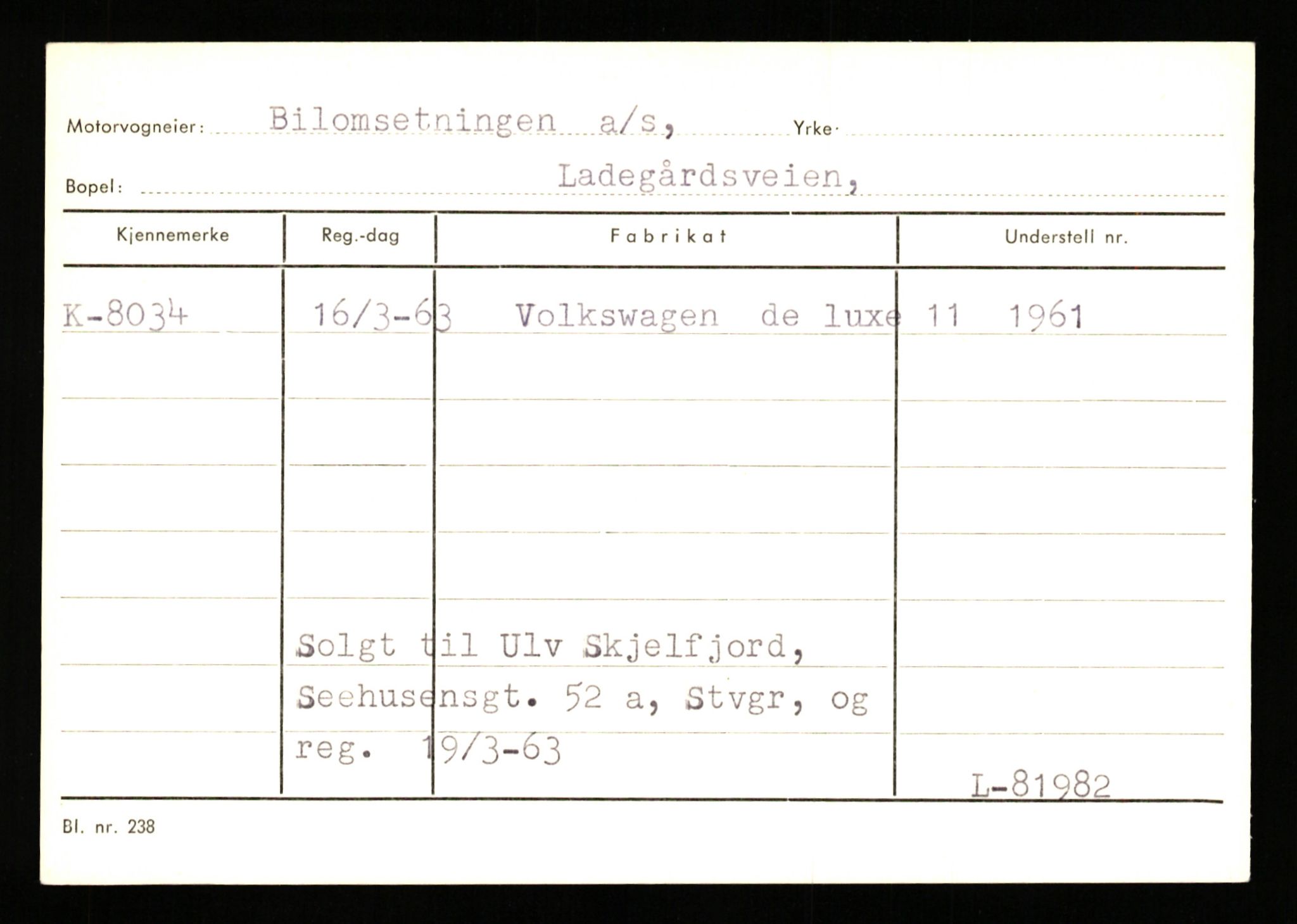 Stavanger trafikkstasjon, AV/SAST-A-101942/0/G/L0002: Registreringsnummer: 5791 - 10405, 1930-1971, p. 1163