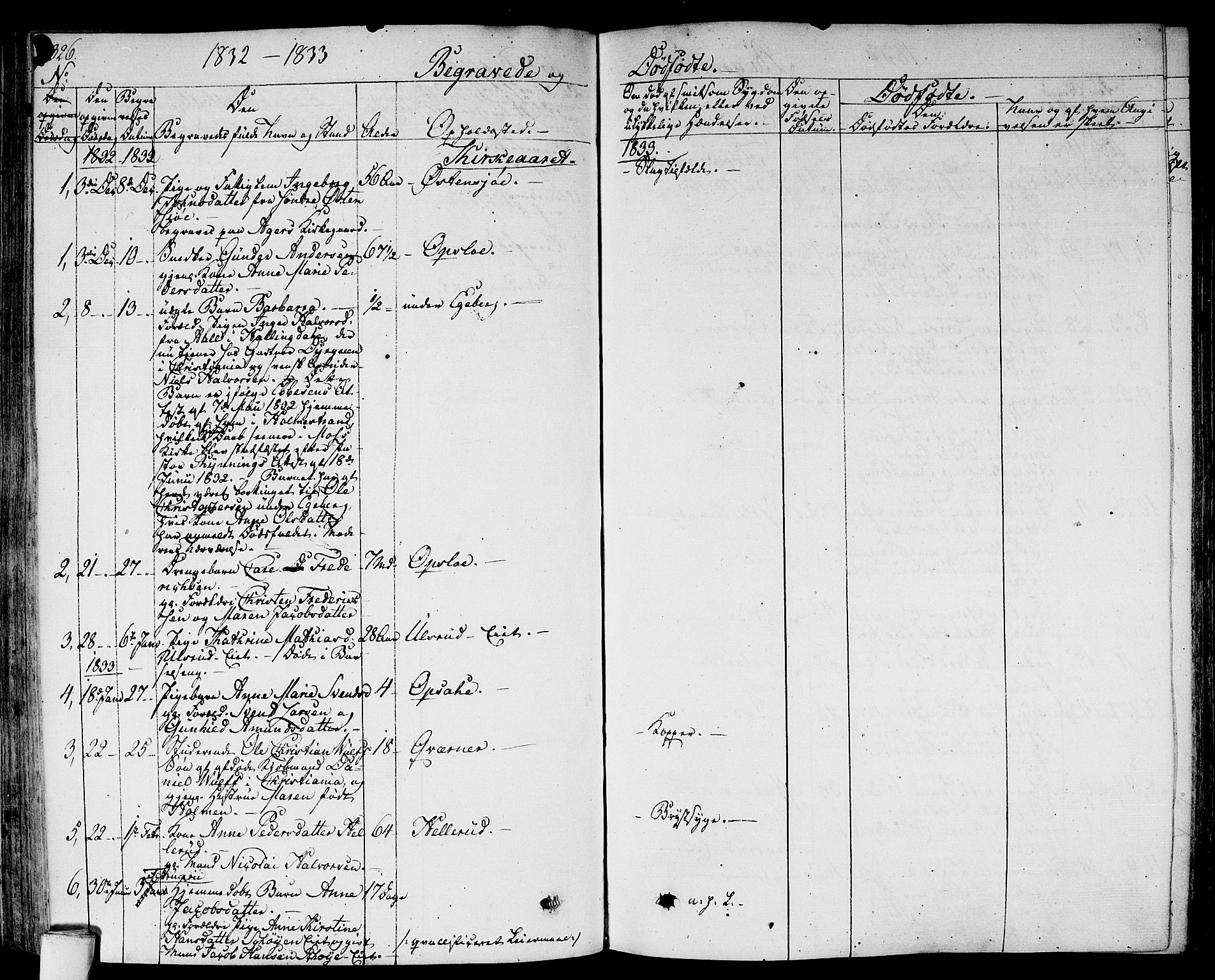 Gamlebyen prestekontor Kirkebøker, SAO/A-10884/F/Fa/L0003: Parish register (official) no. 3, 1829-1849, p. 326