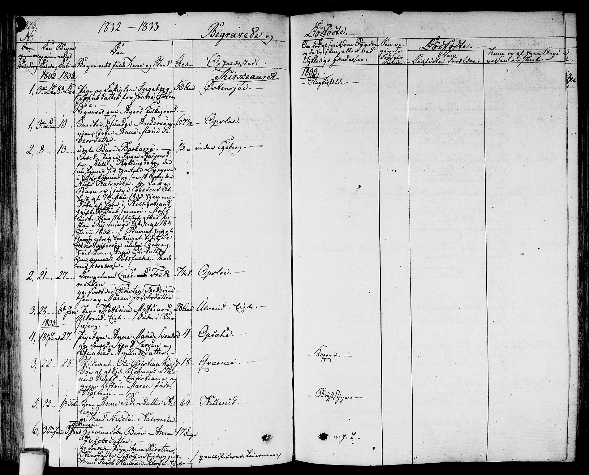 Gamlebyen prestekontor Kirkebøker, AV/SAO-A-10884/F/Fa/L0003: Parish register (official) no. 3, 1829-1849, p. 326