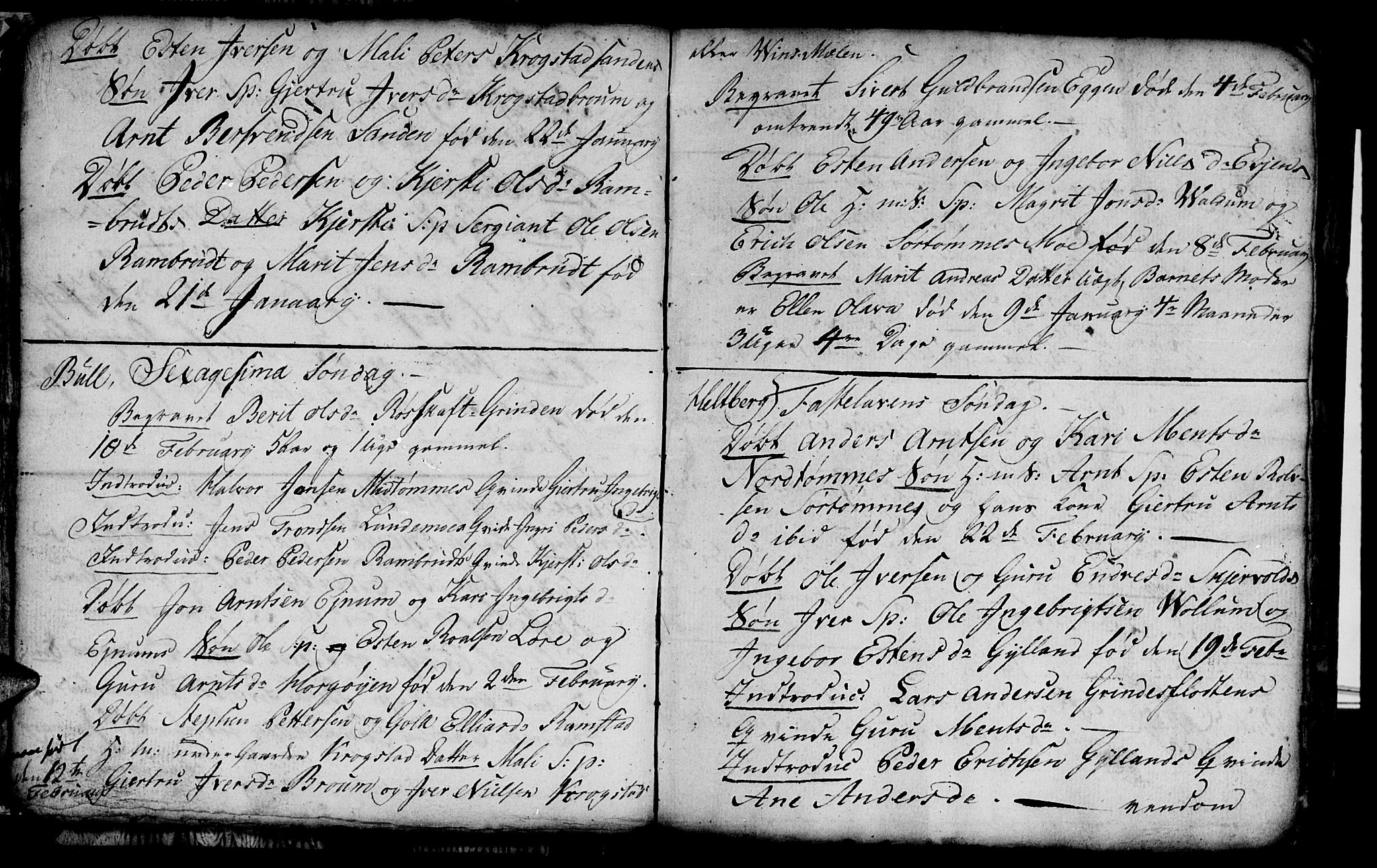 Ministerialprotokoller, klokkerbøker og fødselsregistre - Sør-Trøndelag, AV/SAT-A-1456/692/L1107: Parish register (copy) no. 692C02, 1809-1824