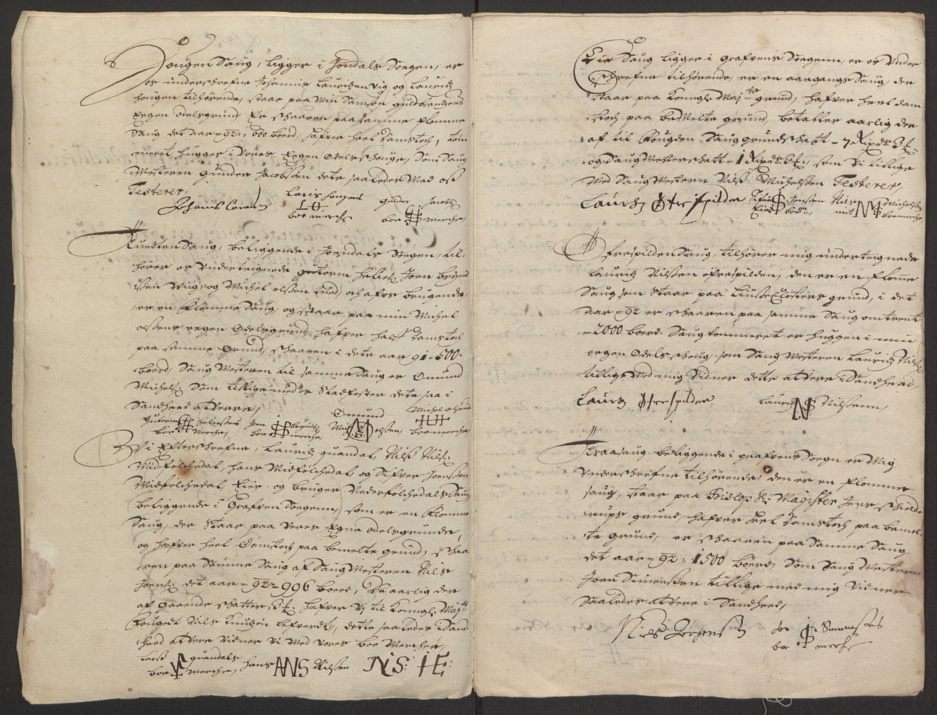 Rentekammeret inntil 1814, Reviderte regnskaper, Fogderegnskap, AV/RA-EA-4092/R48/L2973: Fogderegnskap Sunnhordland og Hardanger, 1691-1692, p. 627