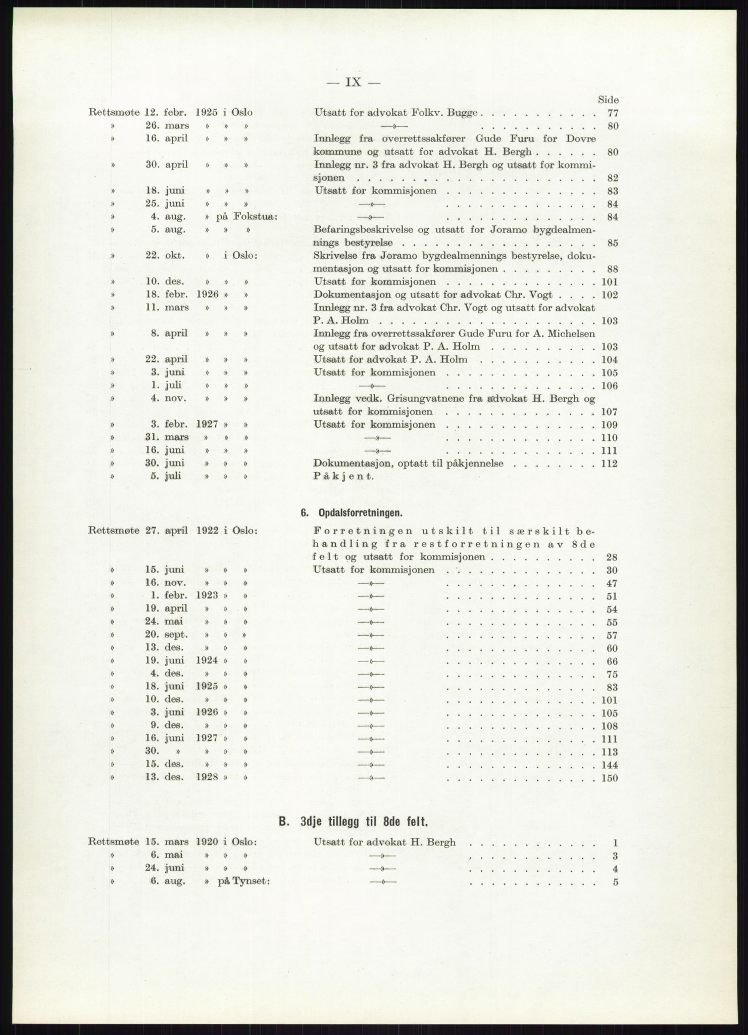 Høyfjellskommisjonen, AV/RA-S-1546/X/Xa/L0001: Nr. 1-33, 1909-1953, p. 3445