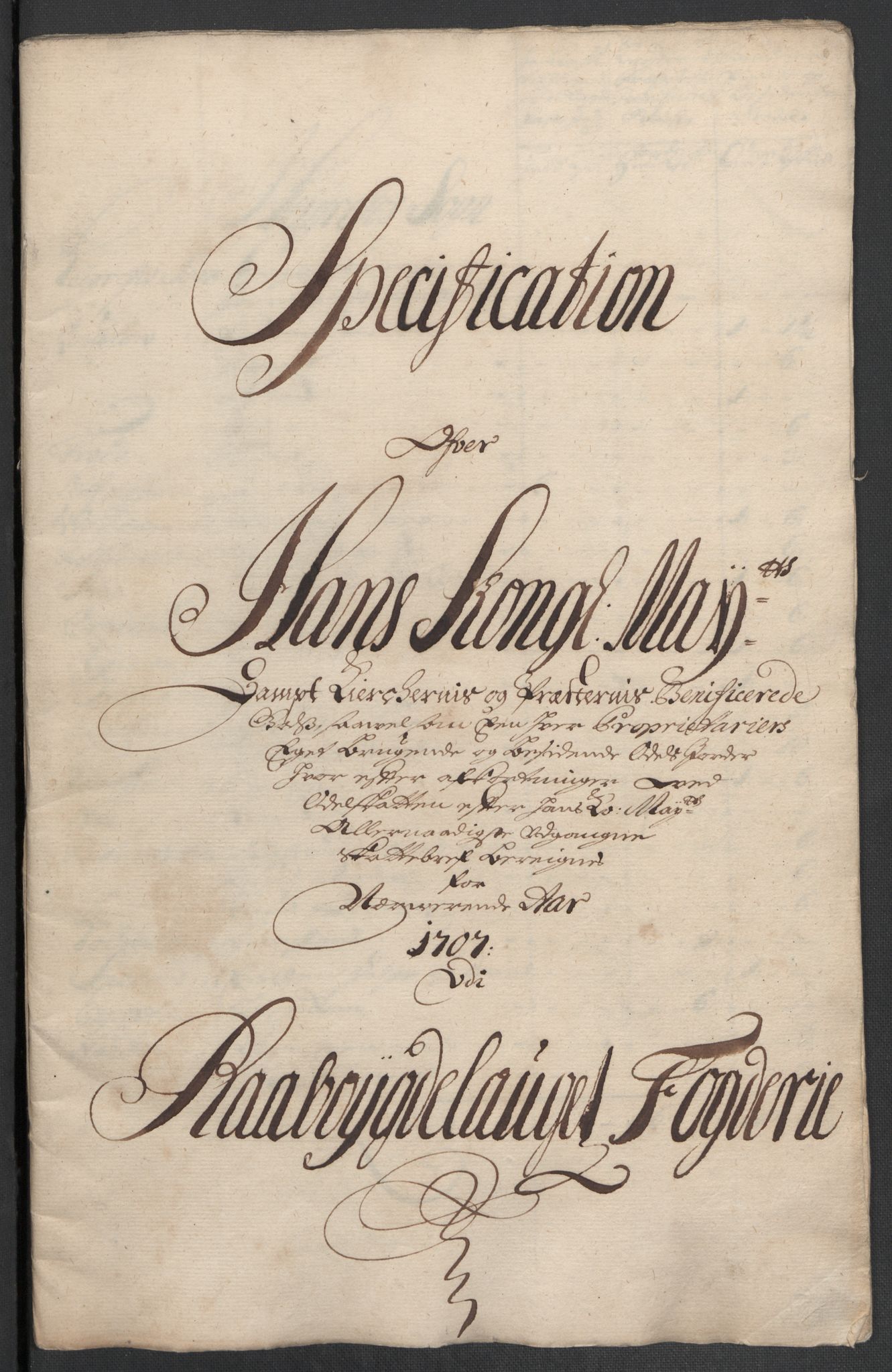 Rentekammeret inntil 1814, Reviderte regnskaper, Fogderegnskap, RA/EA-4092/R40/L2448: Fogderegnskap Råbyggelag, 1706-1708, p. 237