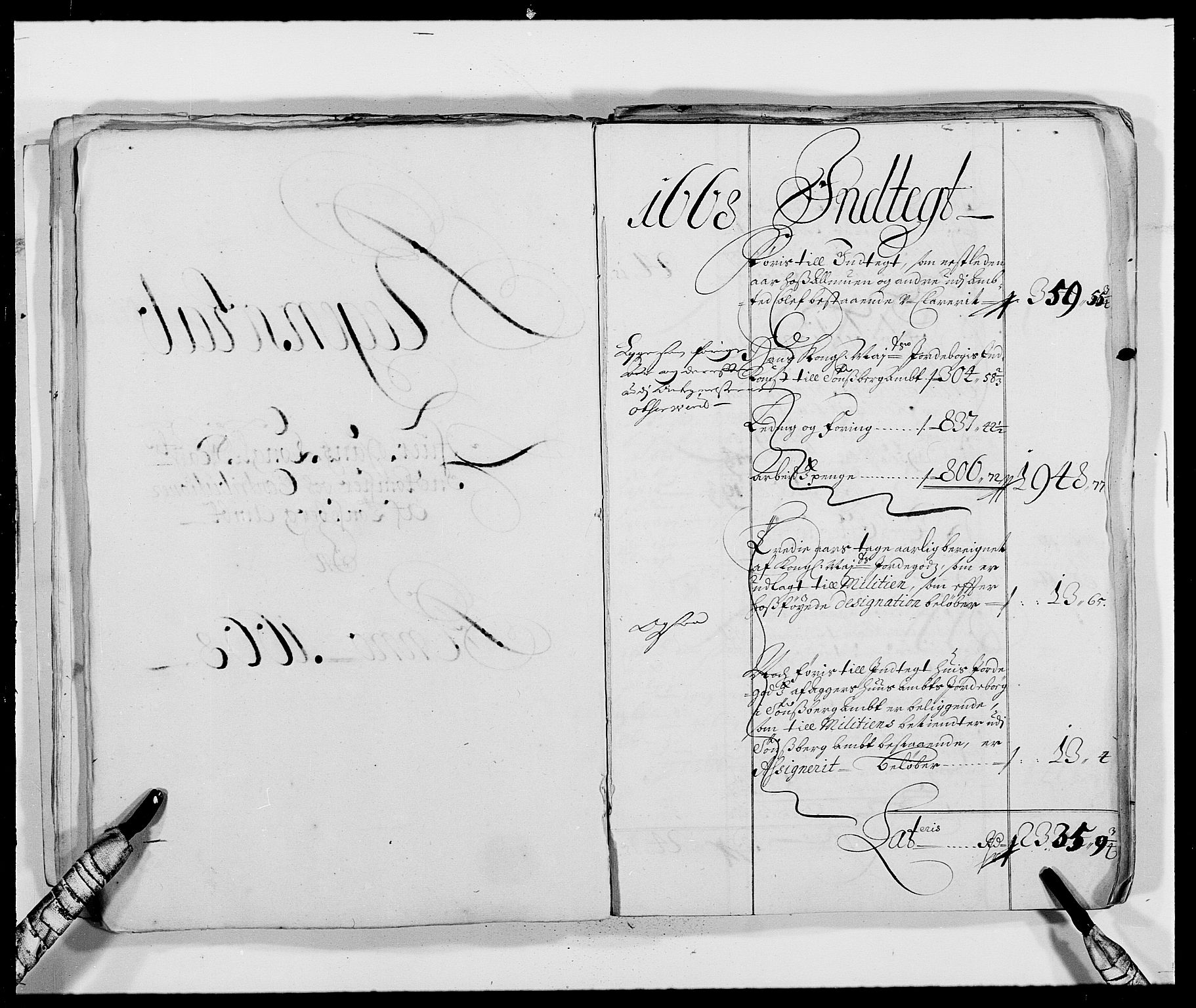 Rentekammeret inntil 1814, Reviderte regnskaper, Fogderegnskap, RA/EA-4092/R32/L1839: Fogderegnskap Jarlsberg grevskap, 1664-1673, p. 57