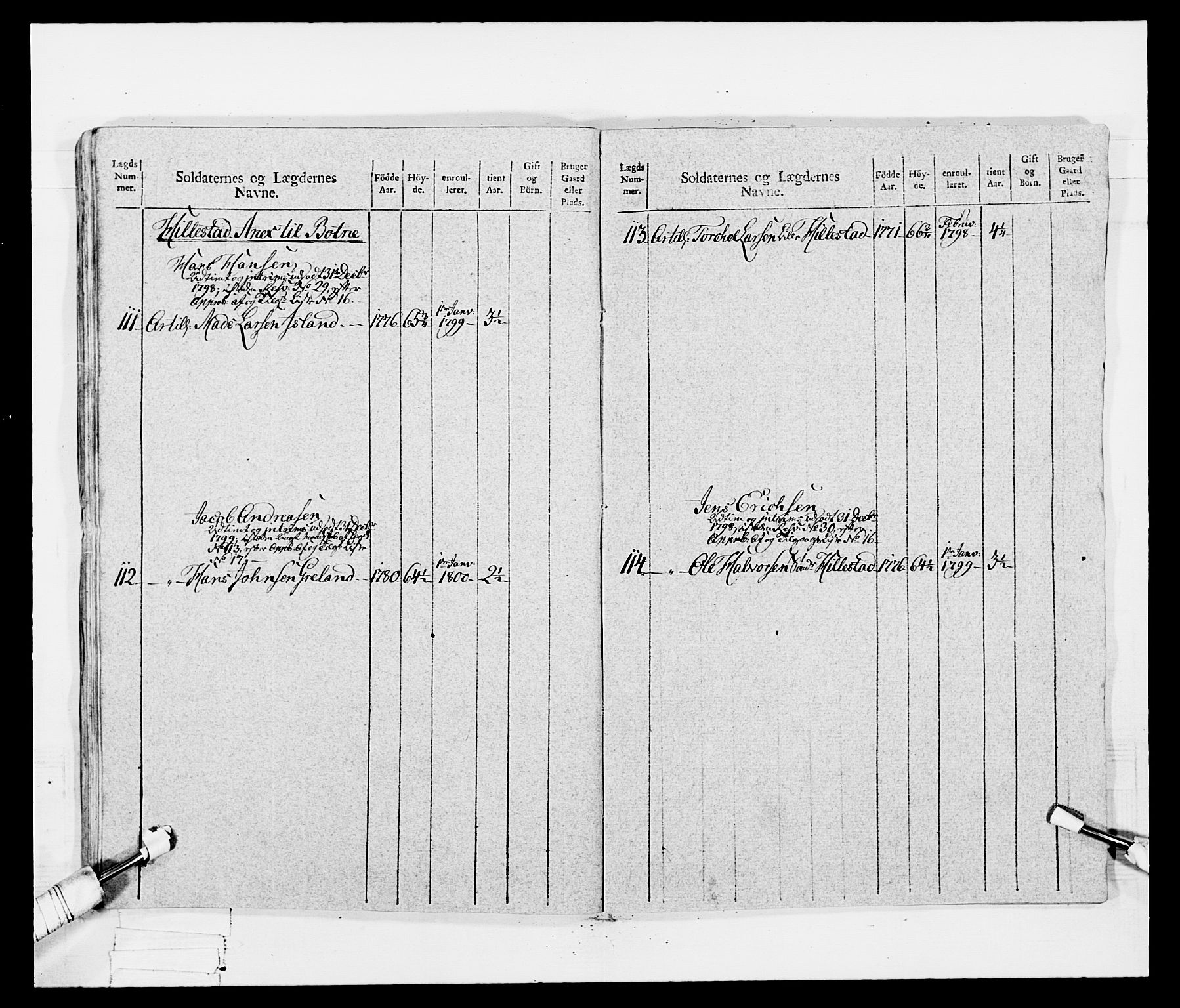 Generalitets- og kommissariatskollegiet, Det kongelige norske kommissariatskollegium, AV/RA-EA-5420/E/Eh/L0047: 2. Akershusiske nasjonale infanteriregiment, 1791-1810, p. 128