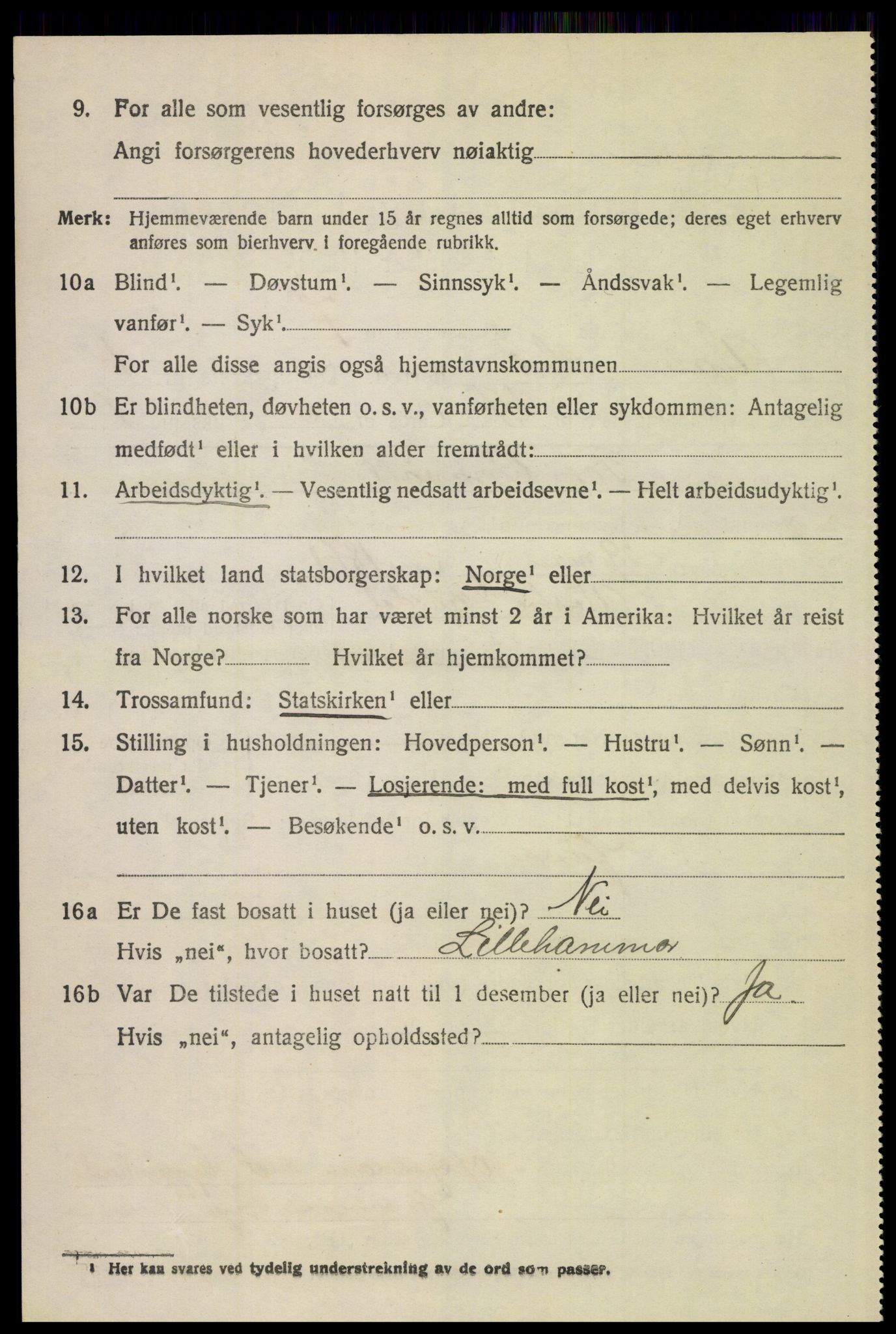 SAH, 1920 census for Våler (Hedmark), 1920, p. 2446