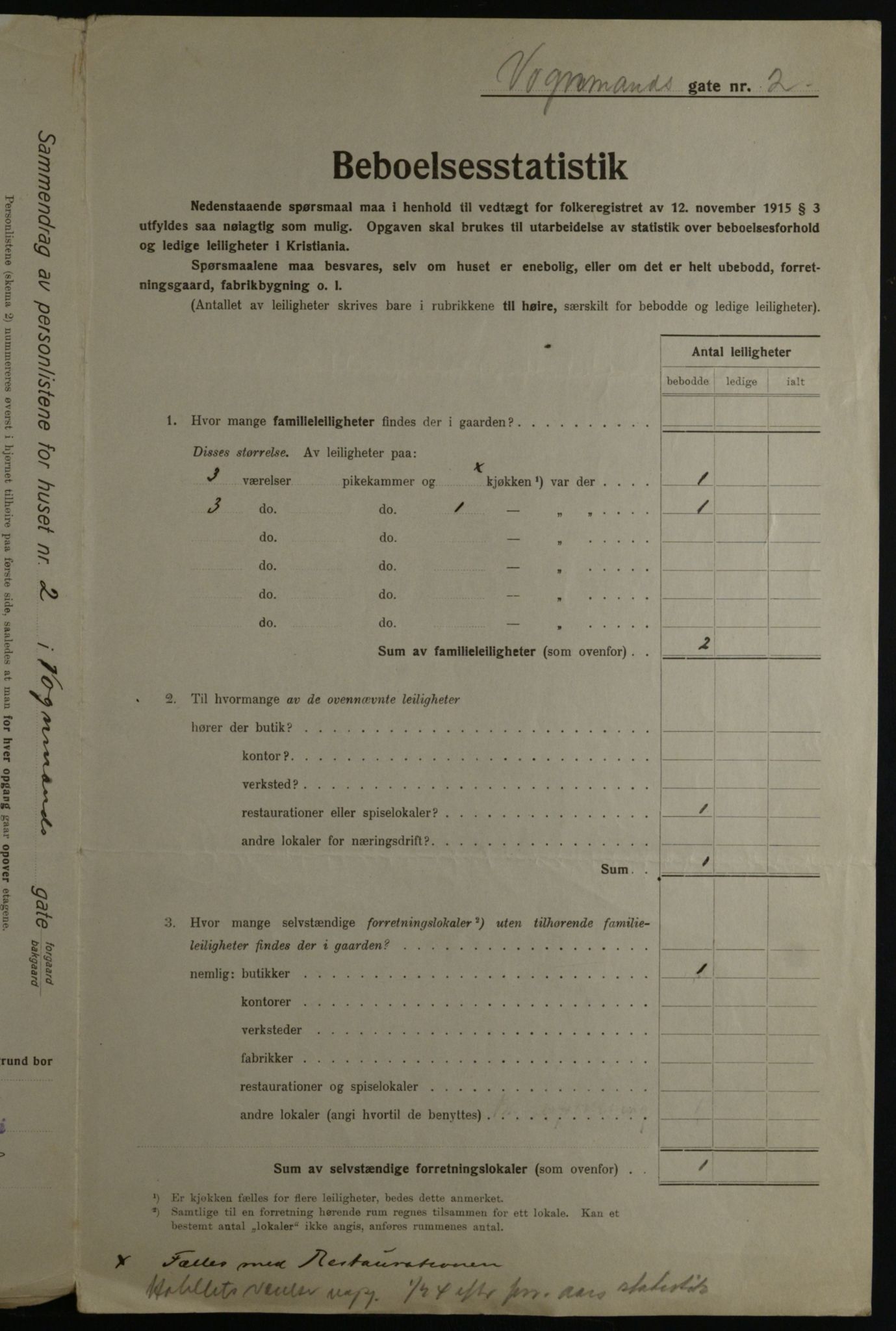 OBA, Municipal Census 1923 for Kristiania, 1923, p. 136862