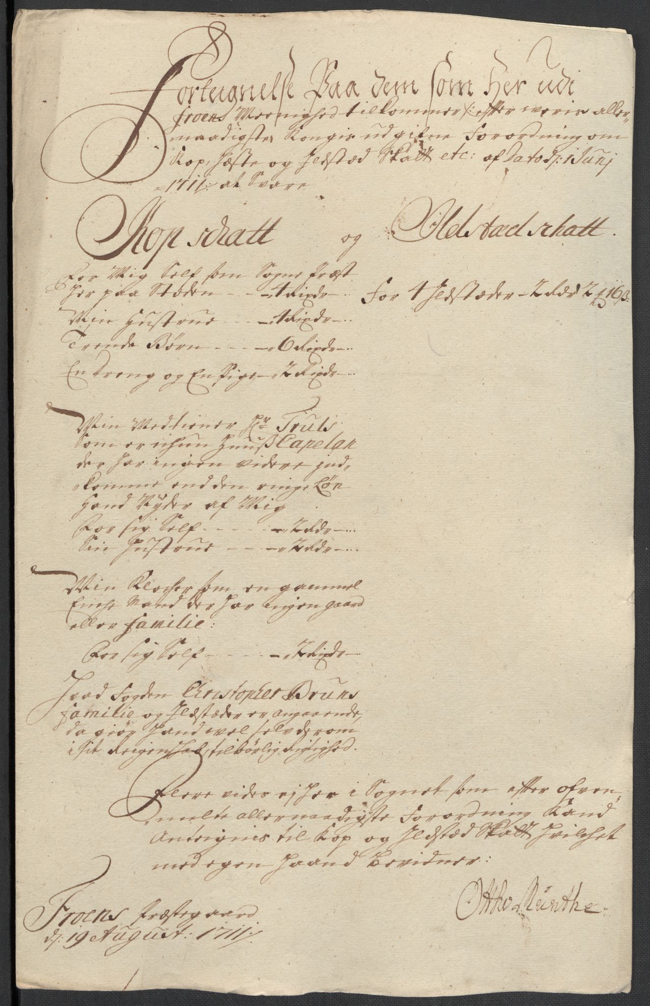 Rentekammeret inntil 1814, Reviderte regnskaper, Fogderegnskap, AV/RA-EA-4092/R17/L1180: Fogderegnskap Gudbrandsdal, 1711, p. 335