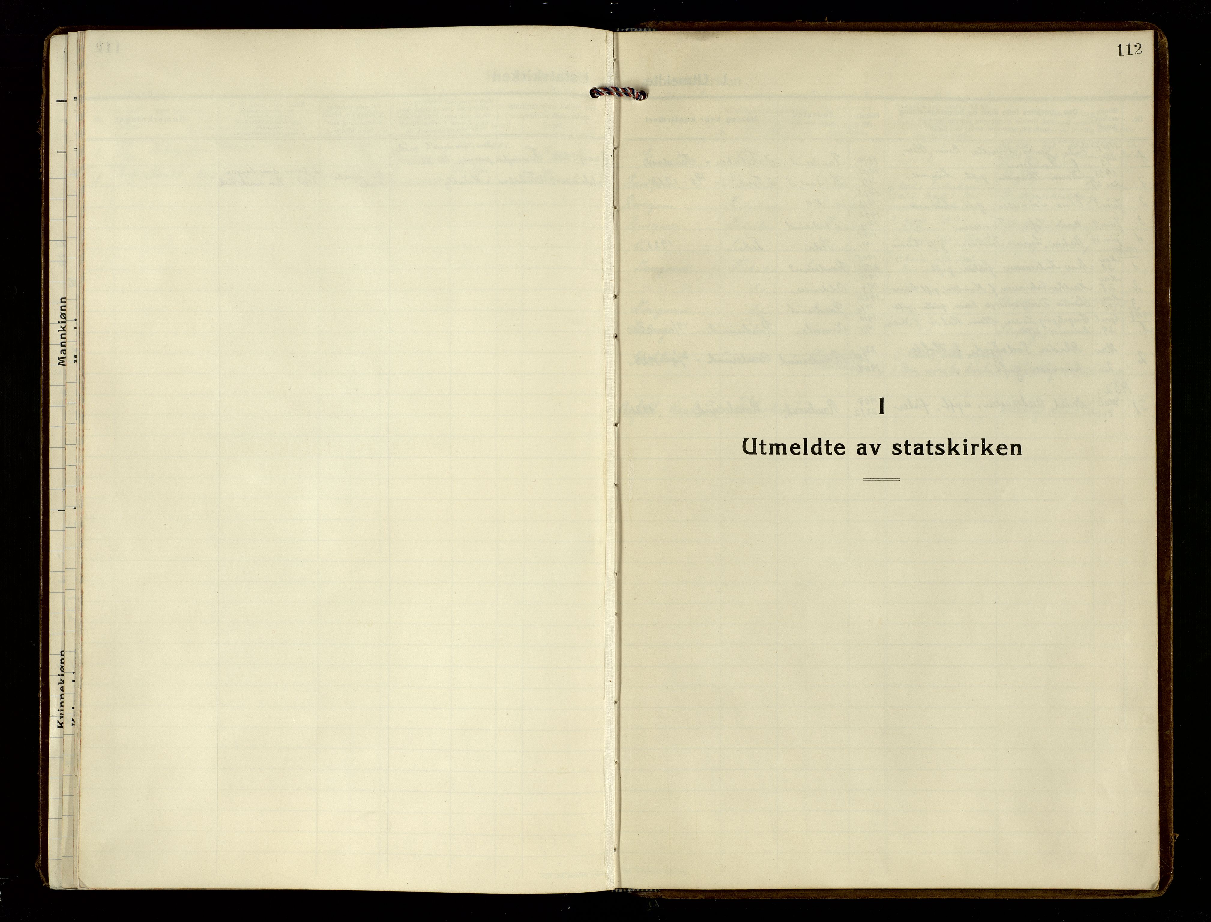 Oddernes sokneprestkontor, AV/SAK-1111-0033/F/Fa/Fab/L0005: Parish register (official) no. A 5, 1935-1954, p. 112