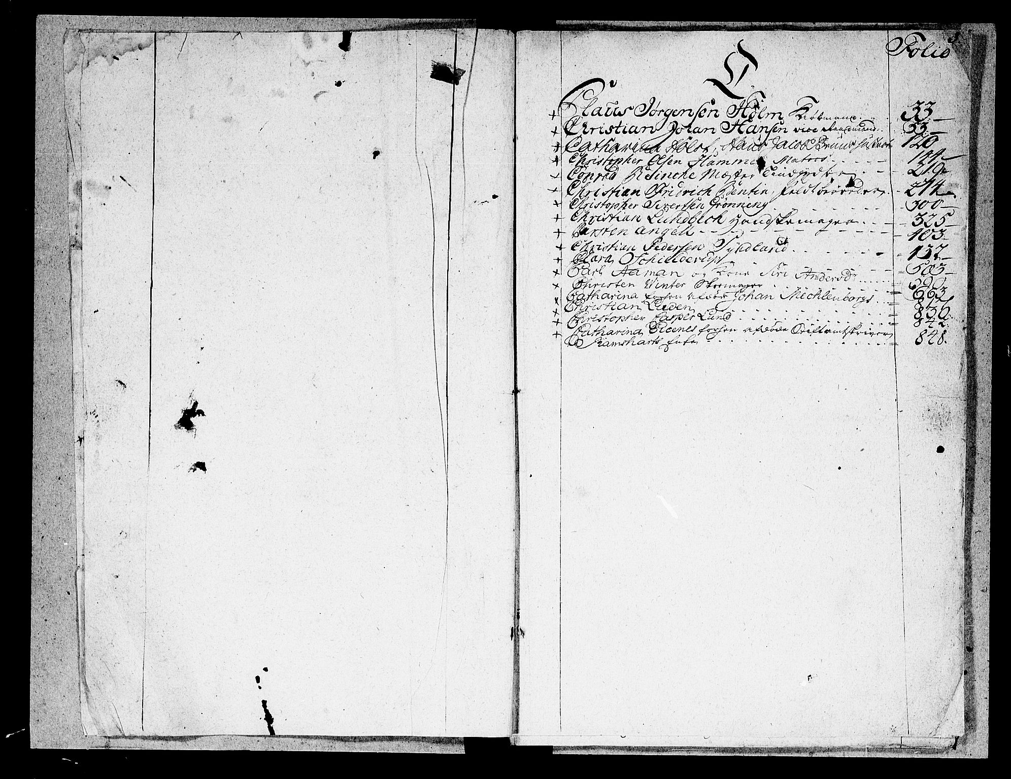 Trondheim byfogd, SAT/A-0003/1/3/3Ae/L0001: Skifteregister - Reg. til 3A0022-25. U, 1740-1901, p. 3