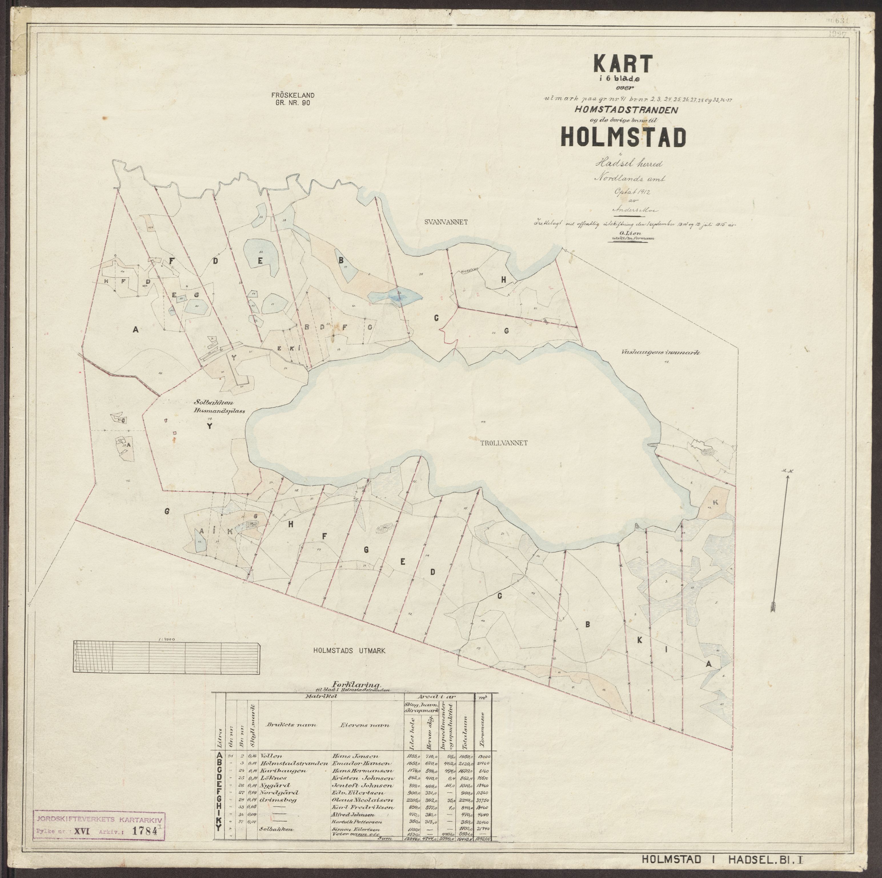 Jordskifteverkets kartarkiv, AV/RA-S-3929/T, 1859-1988, p. 2136