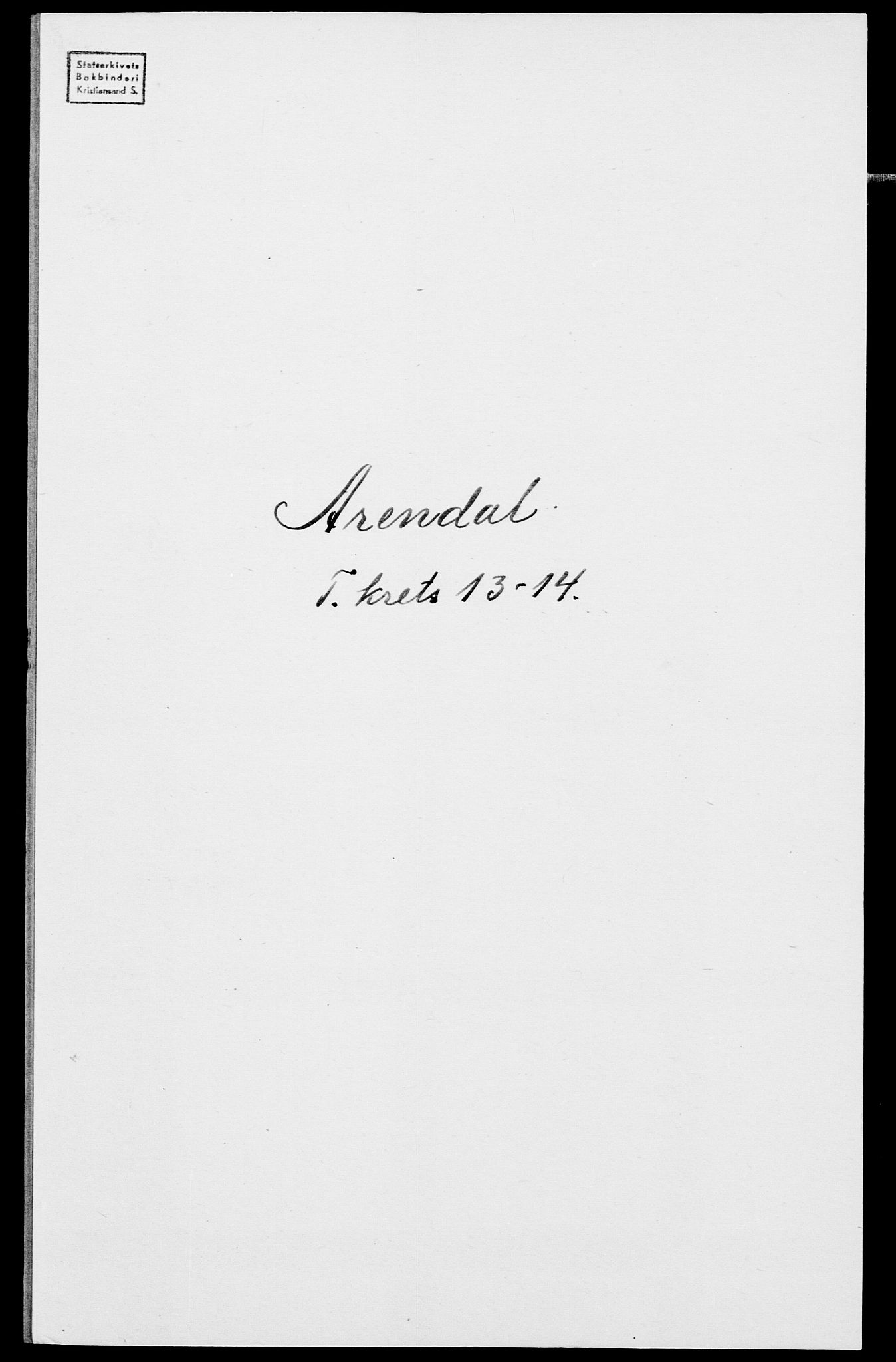 SAK, 1875 census for 0903P Arendal, 1875, p. 387