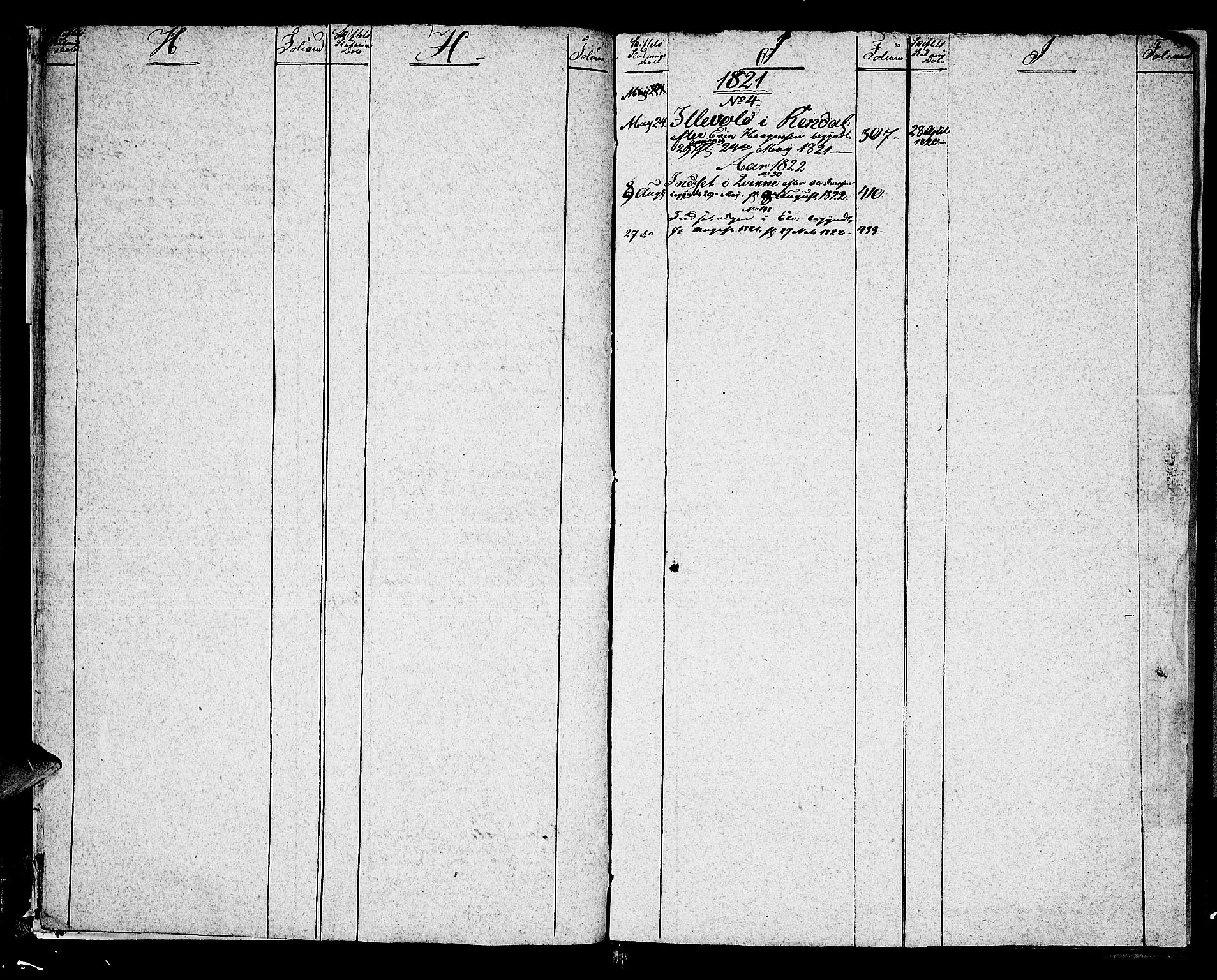 Østerdalen sorenskriveri, SAH/TING-032/J/Ja/L0012: Skifteprotokoll, 1817-1823