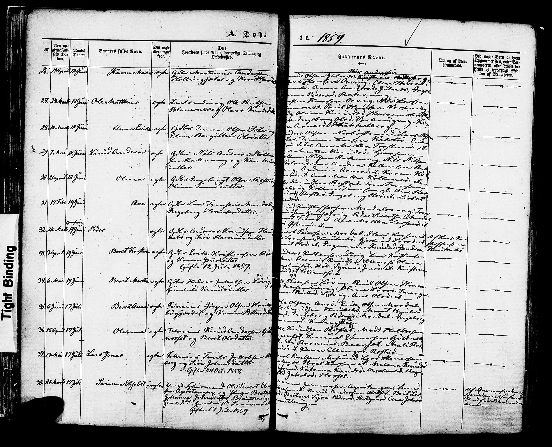 Ministerialprotokoller, klokkerbøker og fødselsregistre - Møre og Romsdal, AV/SAT-A-1454/560/L0719: Parish register (official) no. 560A03, 1845-1872, p. 44