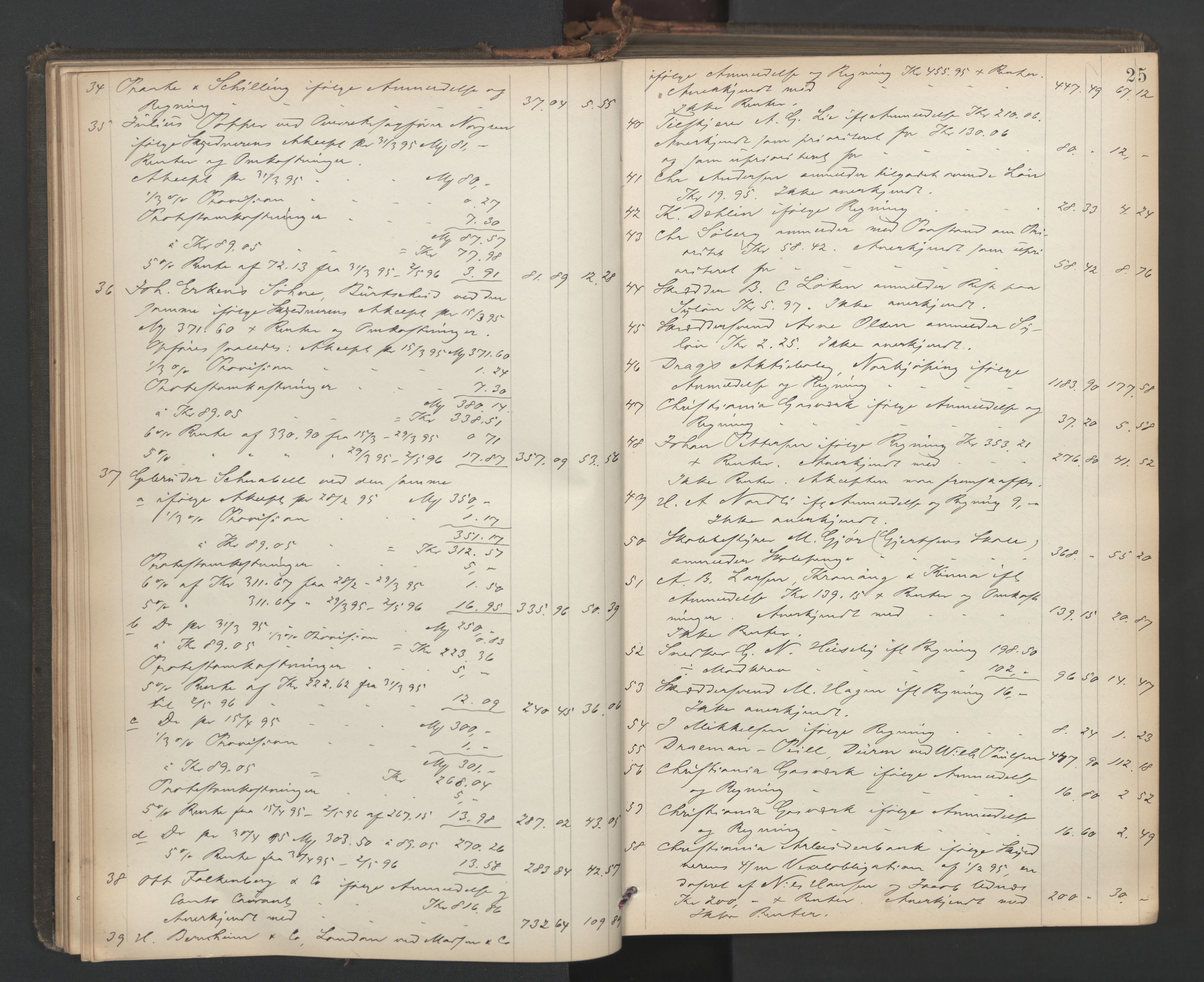 Oslo skifterett, AV/SAO-A-10383/H/Hd/Hda/L0017: Skifteutlodningsprotokoll, 1896-1897, p. 24b-25a