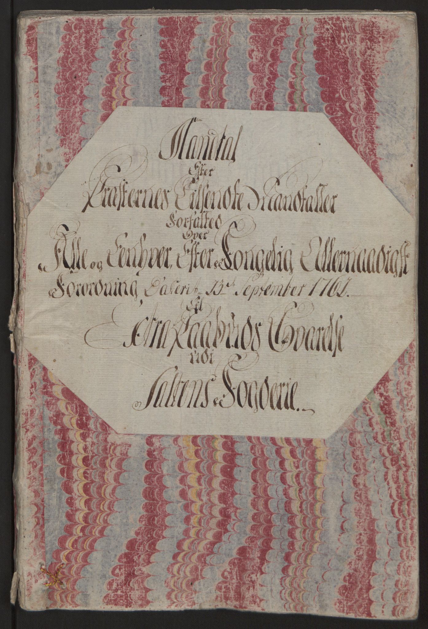 Rentekammeret inntil 1814, Reviderte regnskaper, Fogderegnskap, RA/EA-4092/R66/L4670: Ekstraskatten Salten, 1762-1764, p. 10