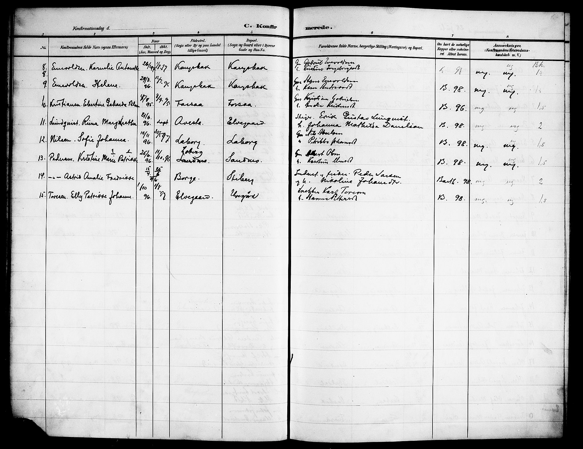 Ministerialprotokoller, klokkerbøker og fødselsregistre - Nordland, AV/SAT-A-1459/866/L0955: Parish register (copy) no. 866C04, 1905-1914