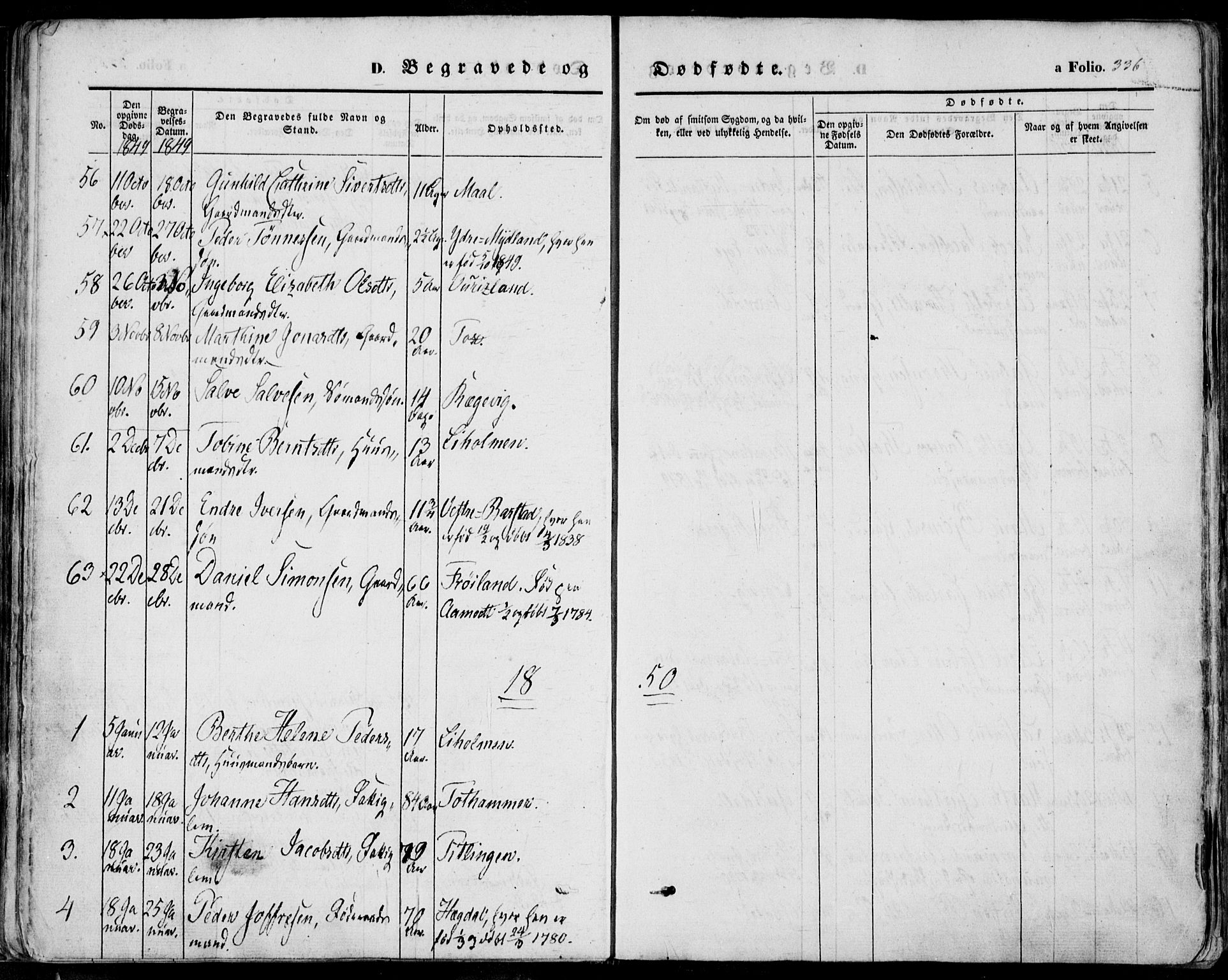 Sokndal sokneprestkontor, SAST/A-101808: Parish register (official) no. A 8.2, 1842-1857, p. 336