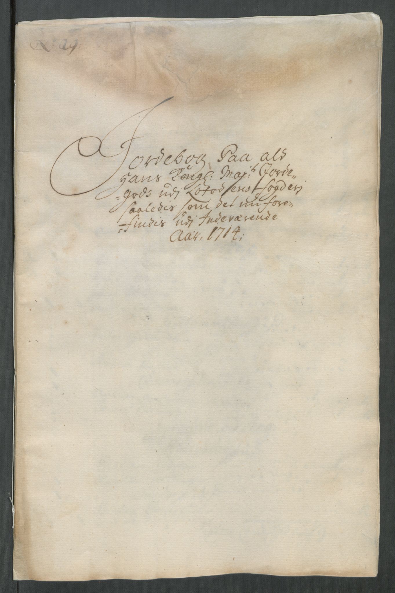 Rentekammeret inntil 1814, Reviderte regnskaper, Fogderegnskap, AV/RA-EA-4092/R67/L4680: Fogderegnskap Vesterålen, Andenes og Lofoten, 1714, p. 184