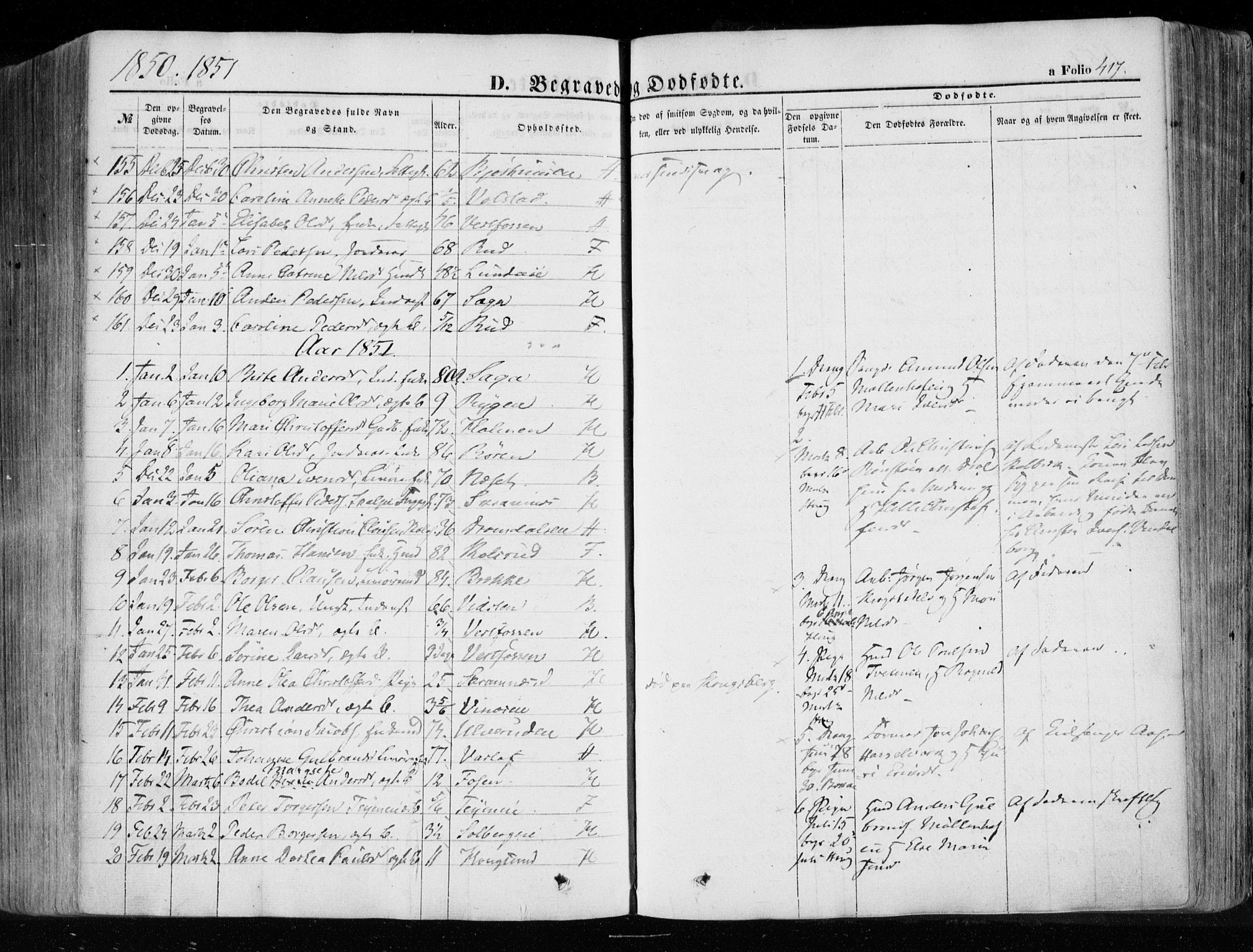 Eiker kirkebøker, SAKO/A-4/F/Fa/L0014: Parish register (official) no. I 14, 1846-1854, p. 417