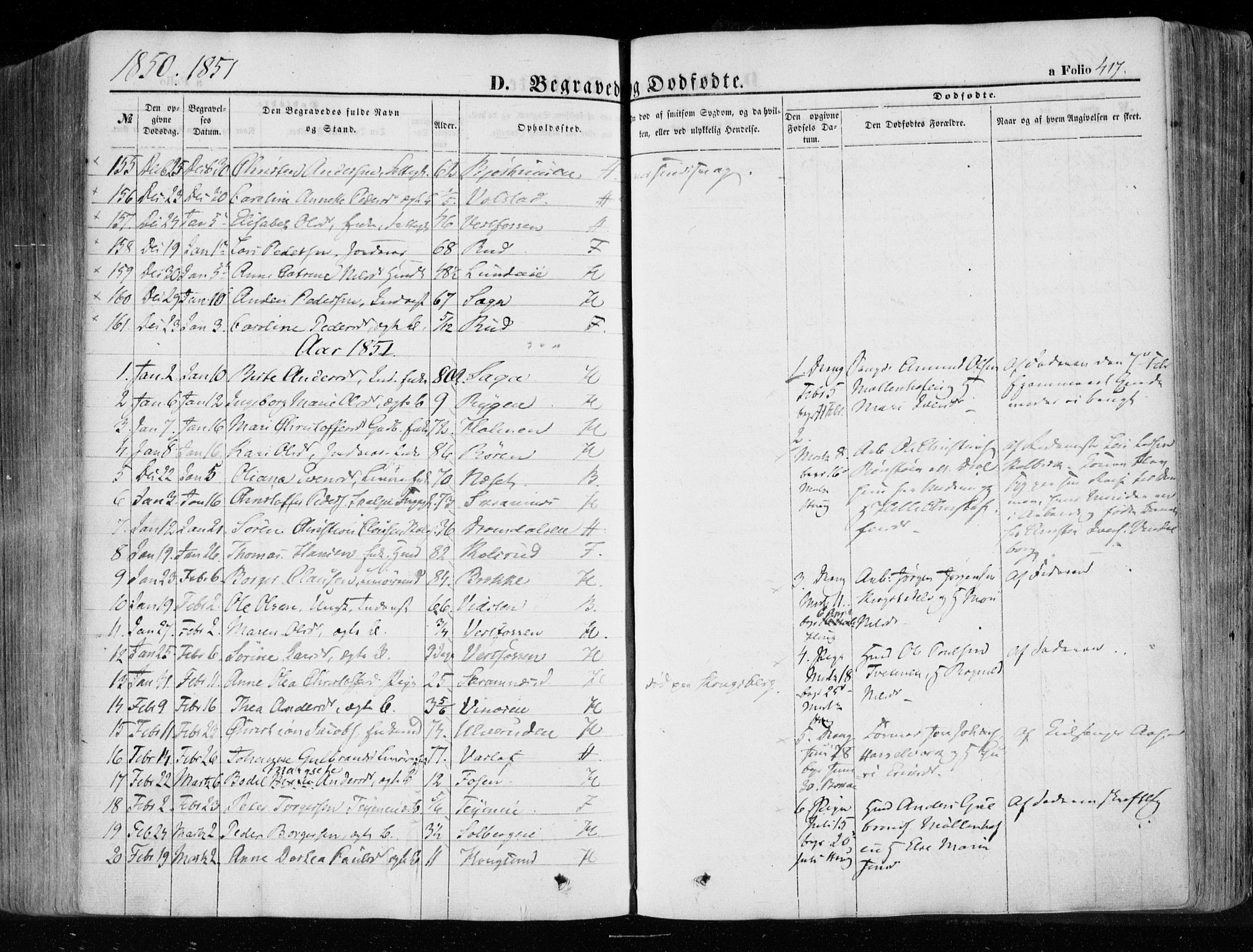 Eiker kirkebøker, AV/SAKO-A-4/F/Fa/L0014: Parish register (official) no. I 14, 1846-1854, p. 417