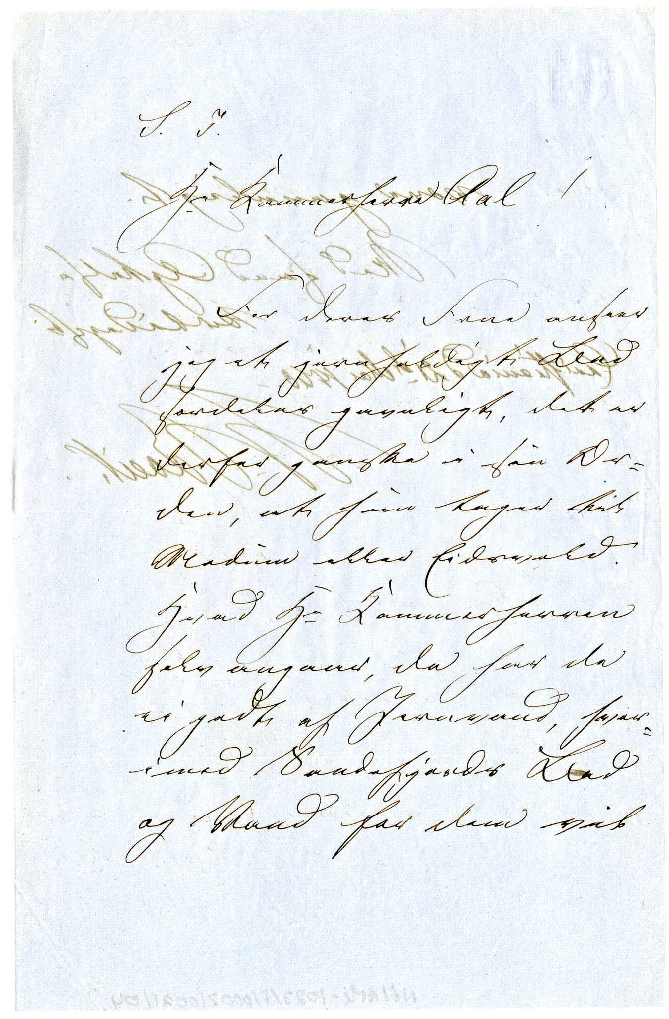 Diderik Maria Aalls brevsamling, NF/Ark-1023/F/L0002: D.M. Aalls brevsamling. B - C, 1799-1889, p. 89