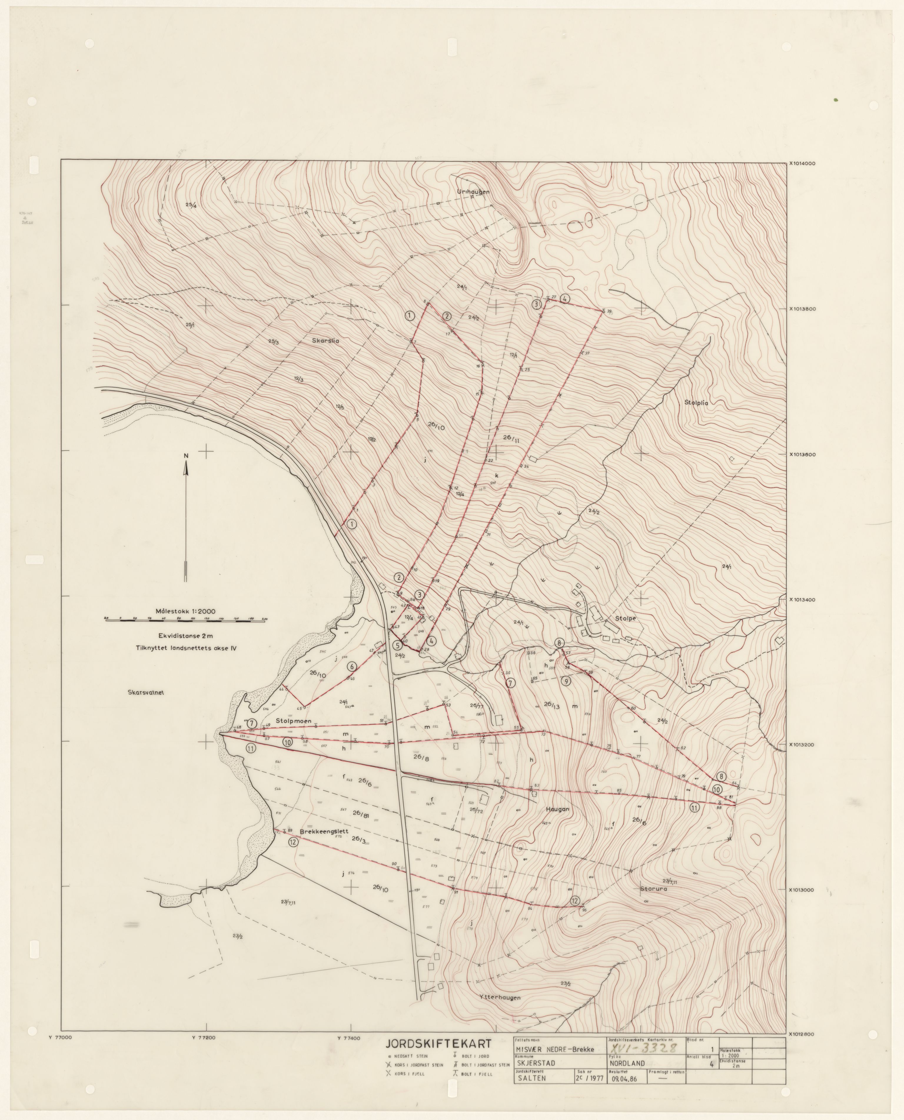 Jordskifteverkets kartarkiv, RA/S-3929/T, 1859-1988, p. 4332