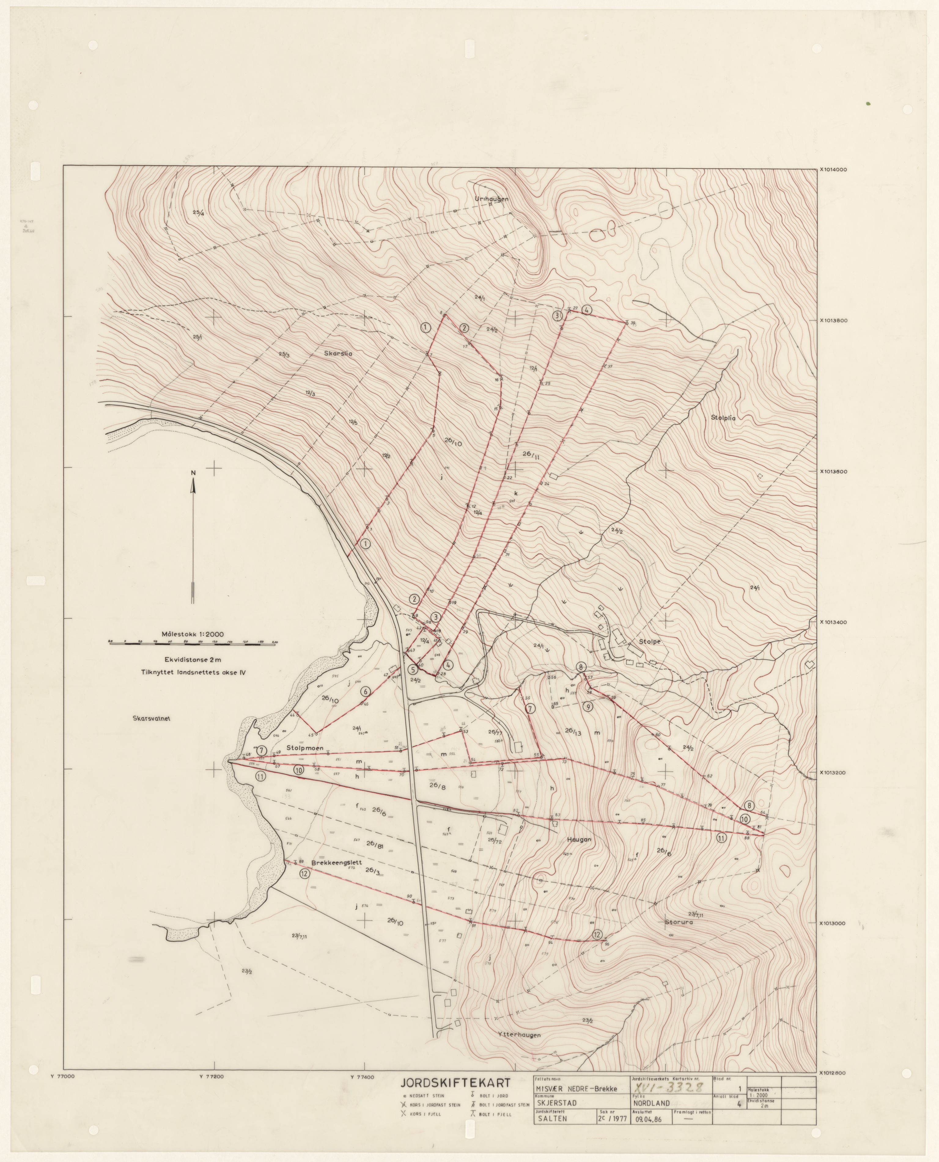 Jordskifteverkets kartarkiv, AV/RA-S-3929/T, 1859-1988, p. 4332