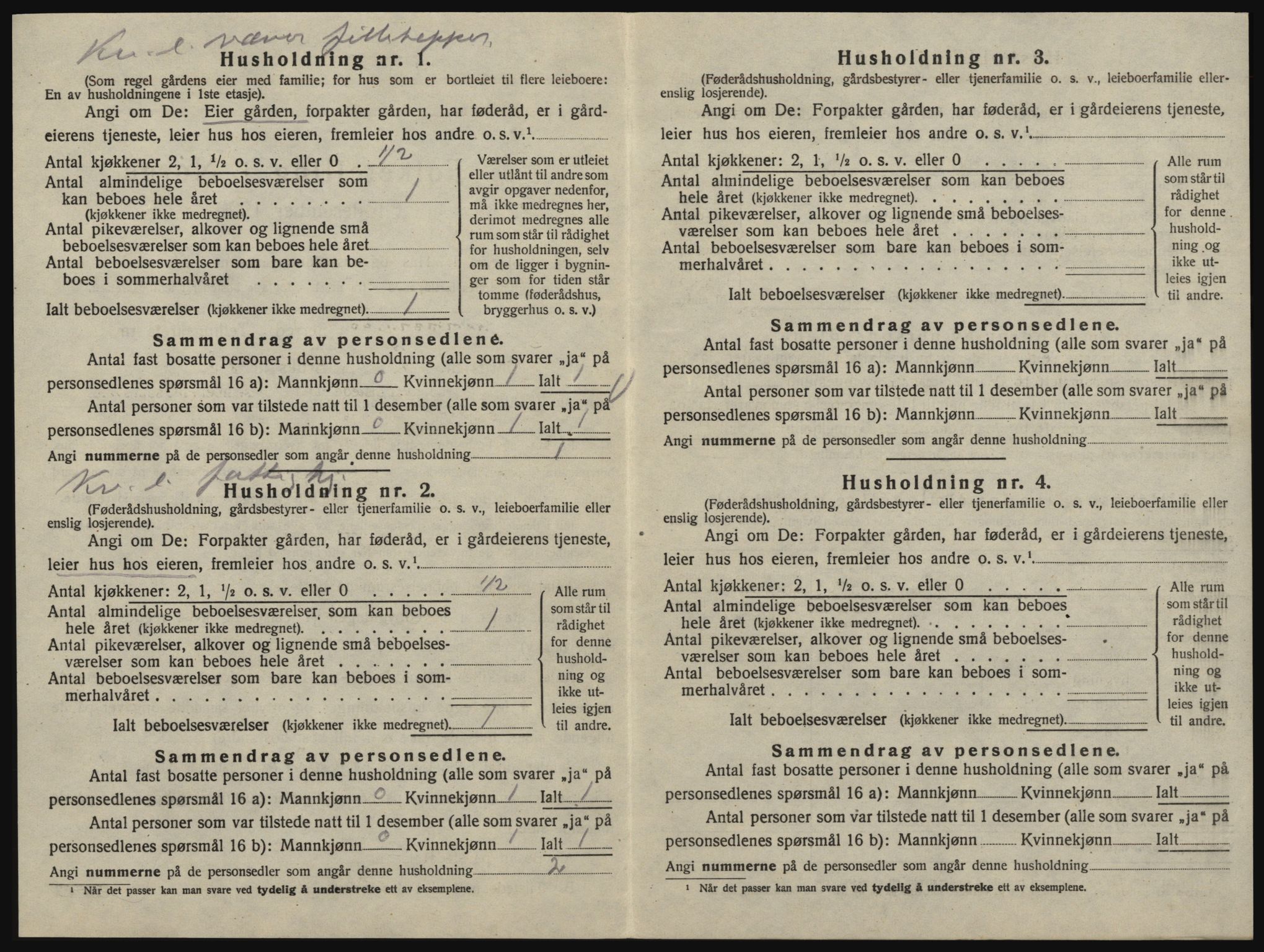 SAO, 1920 census for Glemmen, 1920, p. 728