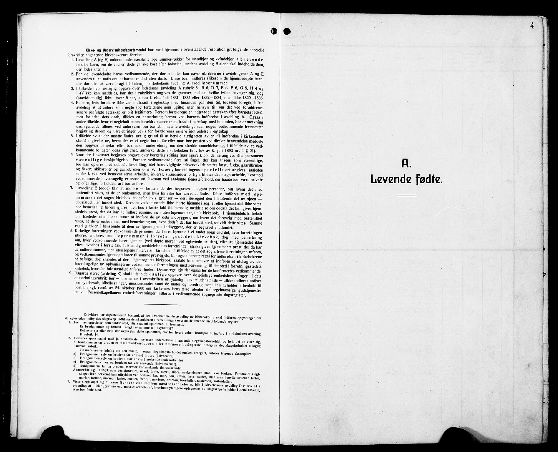 Ministerialprotokoller, klokkerbøker og fødselsregistre - Sør-Trøndelag, SAT/A-1456/698/L1168: Parish register (copy) no. 698C05, 1908-1930, p. 4