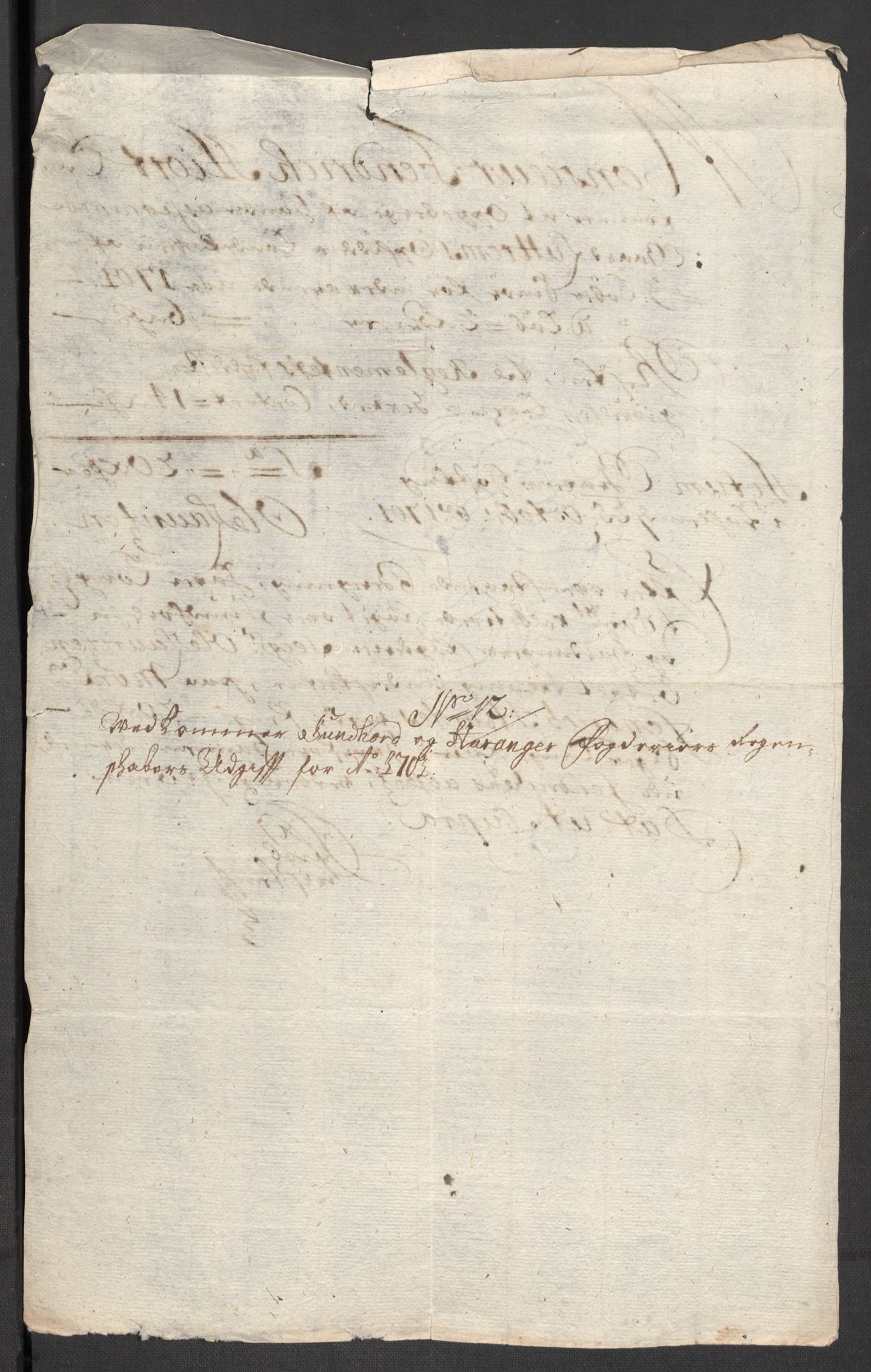 Rentekammeret inntil 1814, Reviderte regnskaper, Fogderegnskap, AV/RA-EA-4092/R48/L2979: Fogderegnskap Sunnhordland og Hardanger, 1700-1701, p. 494