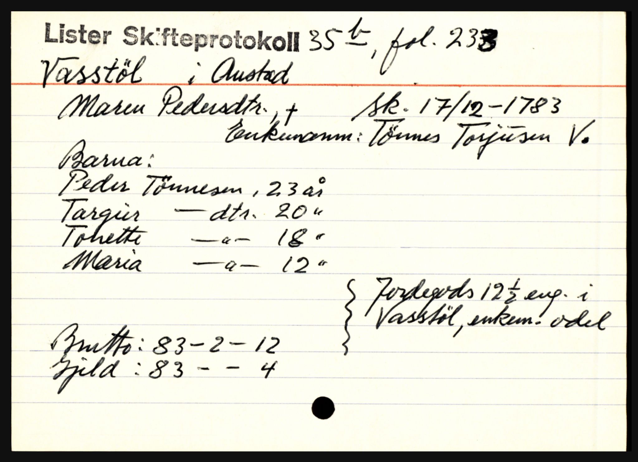 Lister sorenskriveri, AV/SAK-1221-0003/H, p. 41205