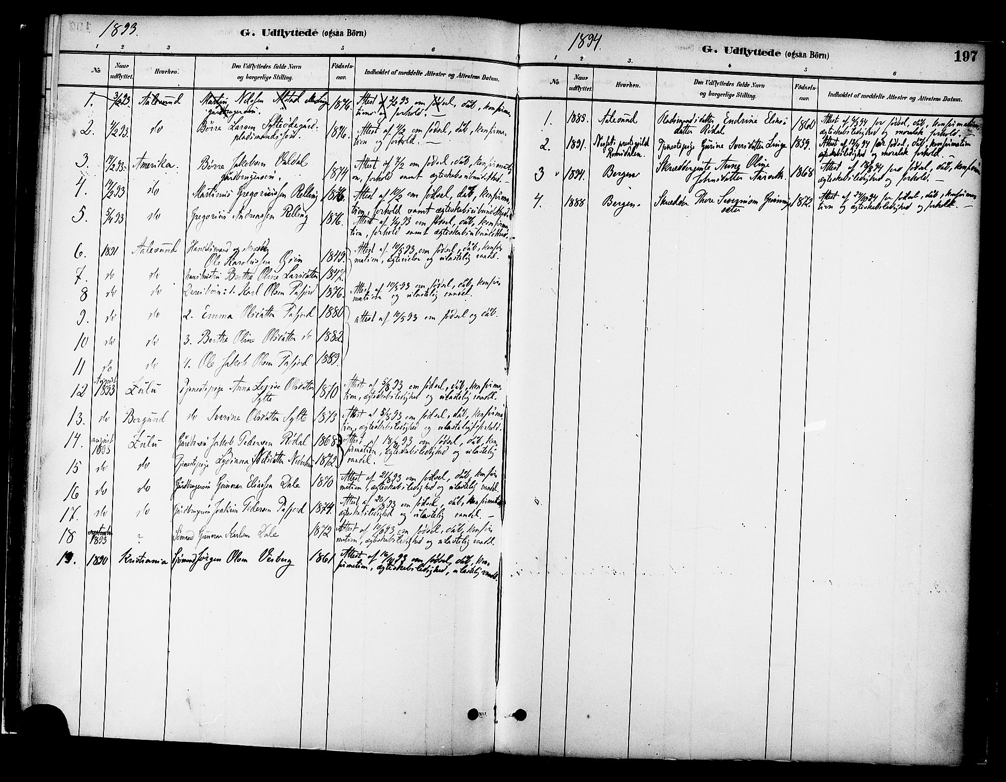 Ministerialprotokoller, klokkerbøker og fødselsregistre - Møre og Romsdal, SAT/A-1454/519/L0255: Parish register (official) no. 519A14, 1884-1908, p. 197