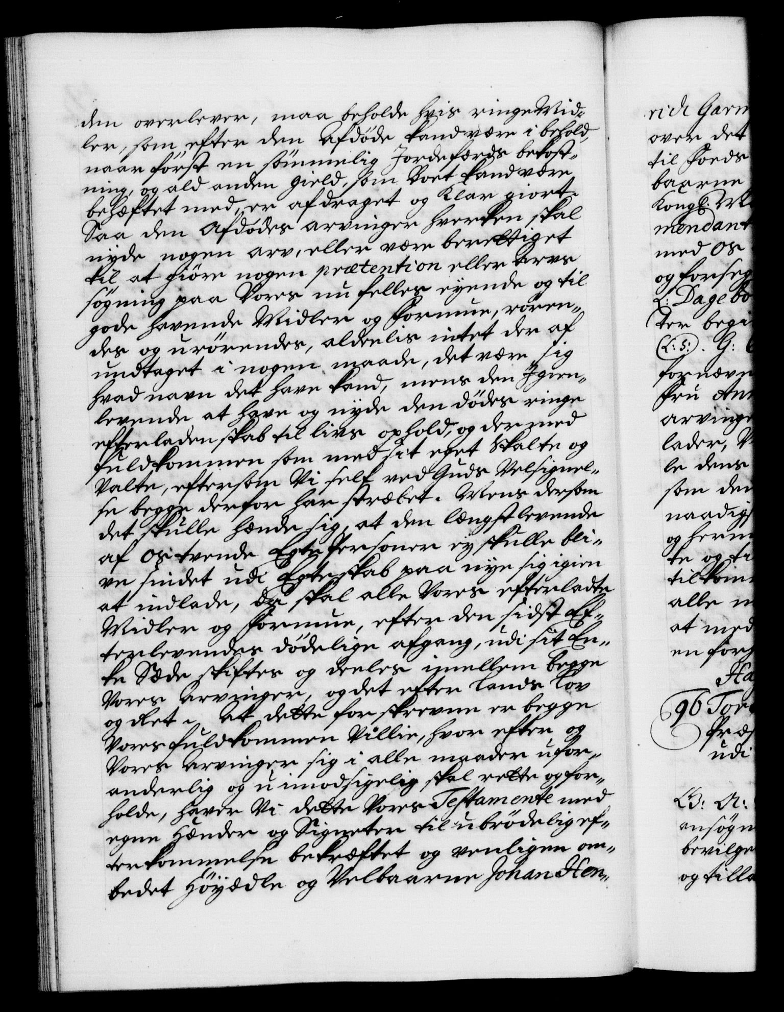 Danske Kanselli 1572-1799, AV/RA-EA-3023/F/Fc/Fca/Fcaa/L0022: Norske registre, 1716-1719, p. 49b