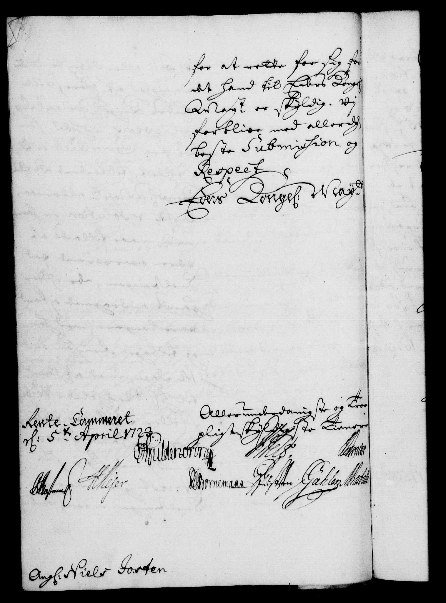 Rentekammeret, Kammerkanselliet, AV/RA-EA-3111/G/Gf/Gfa/L0006: Norsk relasjons- og resolusjonsprotokoll (merket RK 52.6), 1723, p. 456