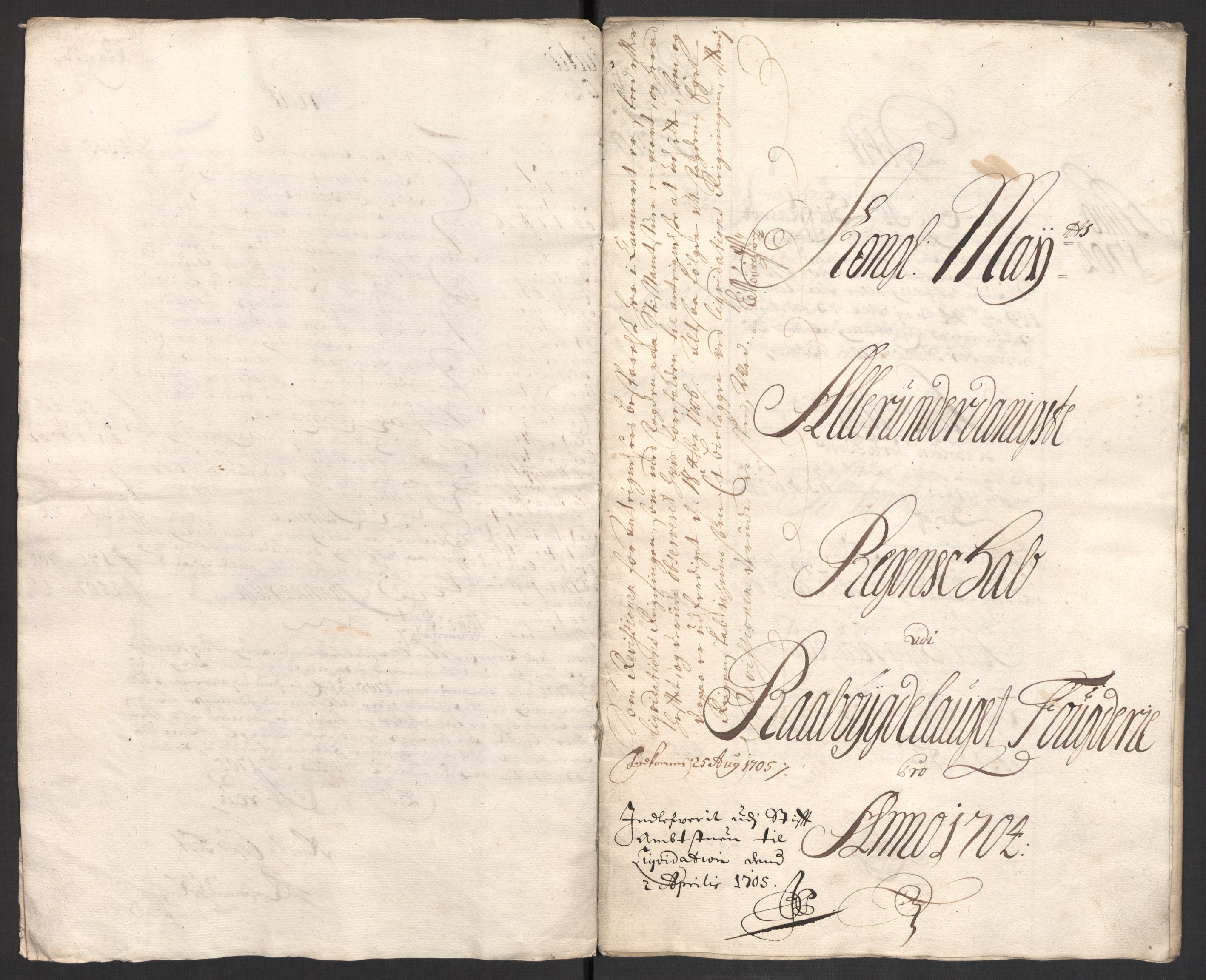 Rentekammeret inntil 1814, Reviderte regnskaper, Fogderegnskap, AV/RA-EA-4092/R40/L2447: Fogderegnskap Råbyggelag, 1703-1705, p. 221